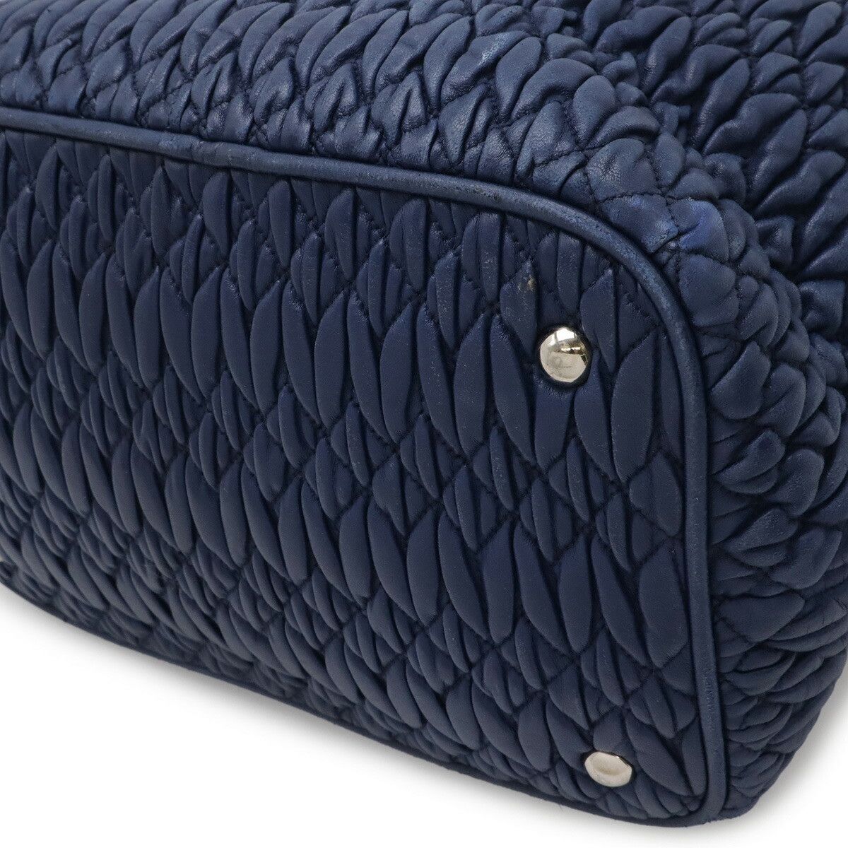 Miu Miu Miu Miu Miu Miu Matelasse Nappa Crystal 2way Bag Leather Shoulder Bag DUTY FREE for USA Size ONE SIZE - 3 Thumbnail