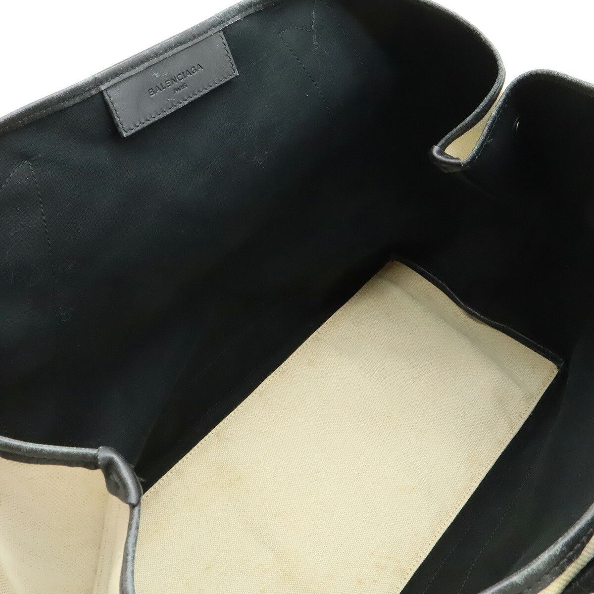 Balenciaga Balenciaga Balenciaga Navy Cabas Tote Bag Textile Tote Bag 339936 DUTY FREE for USA Size ONE SIZE - 5 Thumbnail