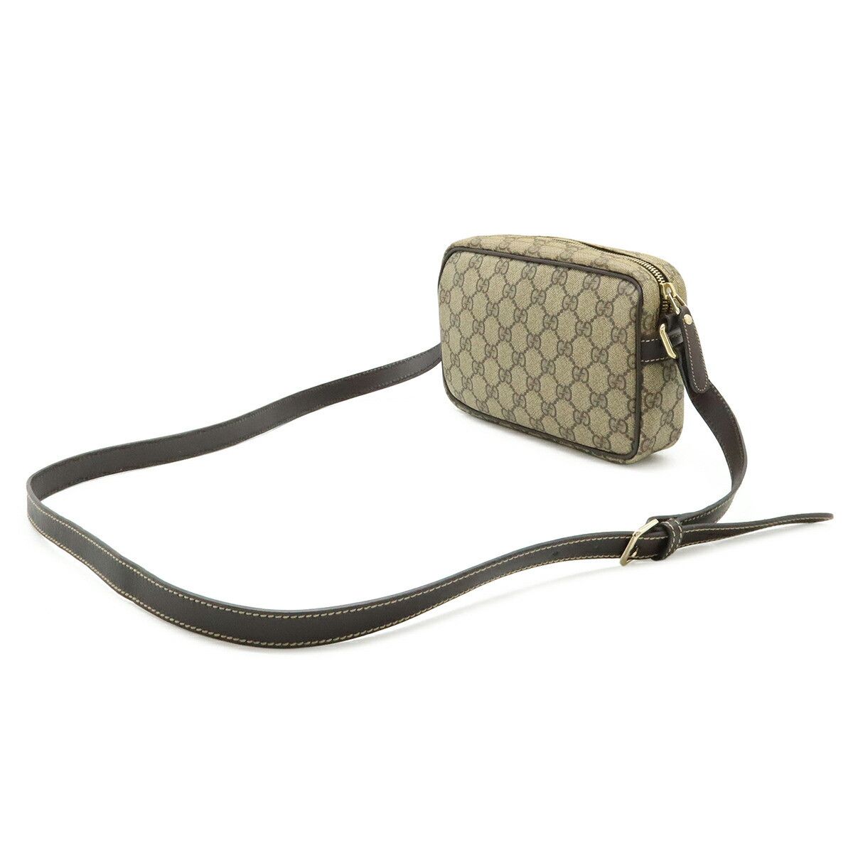 Gucci Gucci Gucci GG Supreme Coated Canvas Shoulder Bag Plastic / Synthetic Shoulder Bag 201447 DUTY FREE for USA Size ONE SIZE - 2 Thumbnail