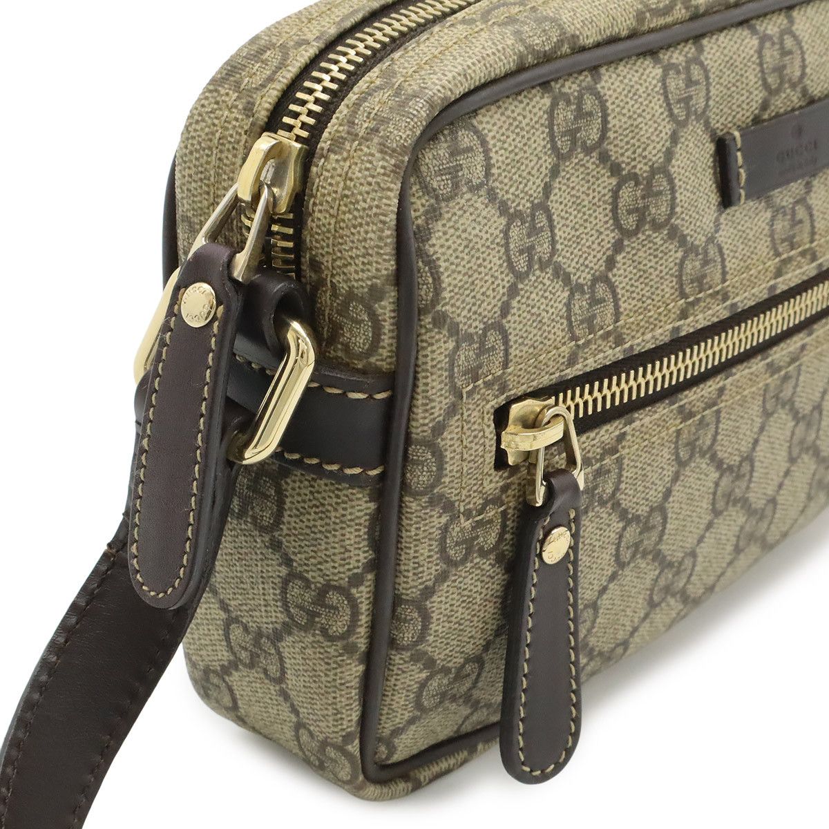 Gucci Gucci Gucci GG Supreme Coated Canvas Shoulder Bag Plastic / Synthetic Shoulder Bag 201447 DUTY FREE for USA Size ONE SIZE - 4 Thumbnail