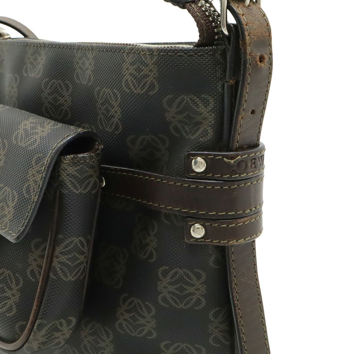 Loewe Loewe Loewe Anagram PVC Leather Shoulder Bag Leather Shoulder Bag DUTY FREE for USA Size ONE SIZE - 7 Thumbnail