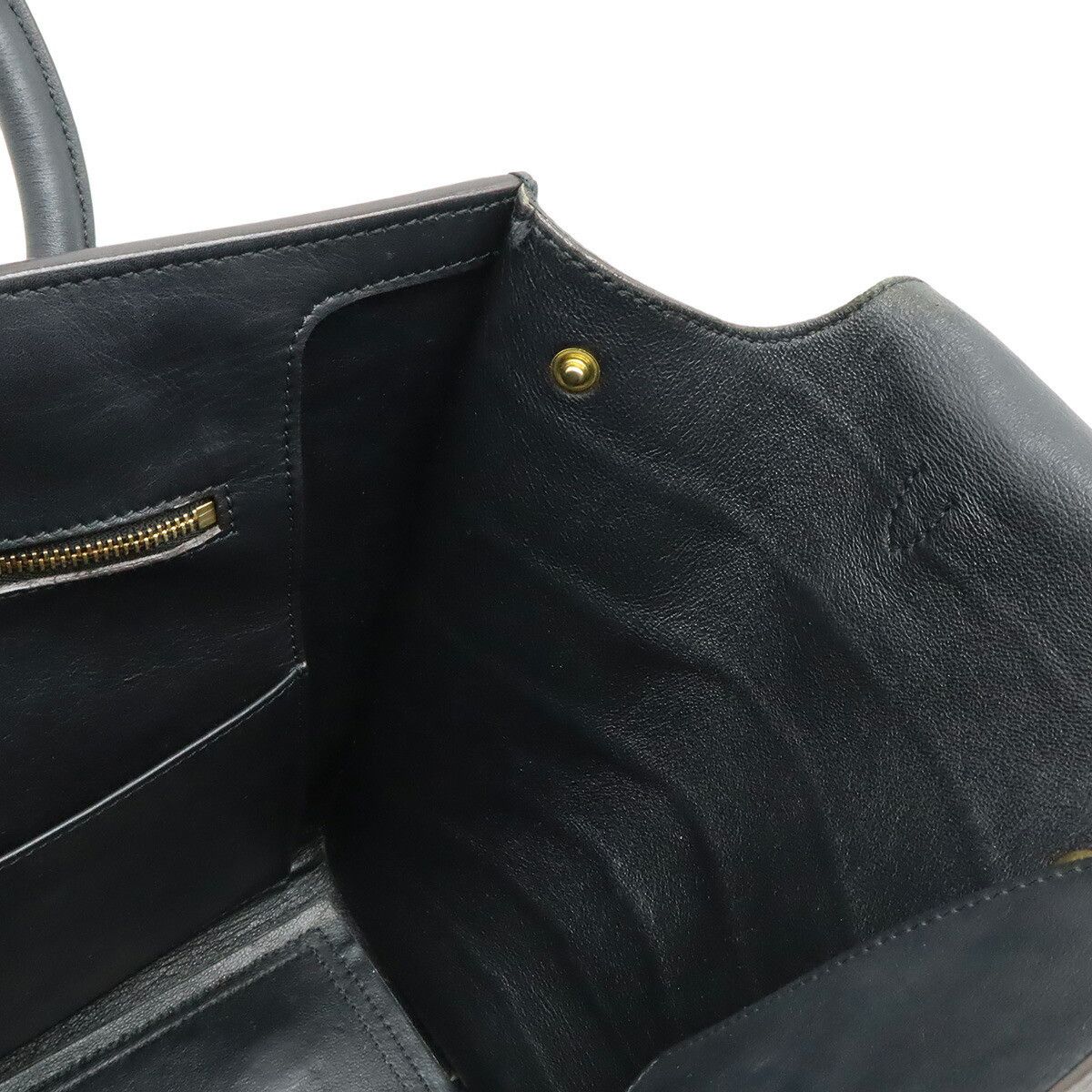 Celine Celine Celine Tie Leather Handbag Leather Tote Bag 173823 DUTY FREE for USA Size ONE SIZE - 7 Thumbnail