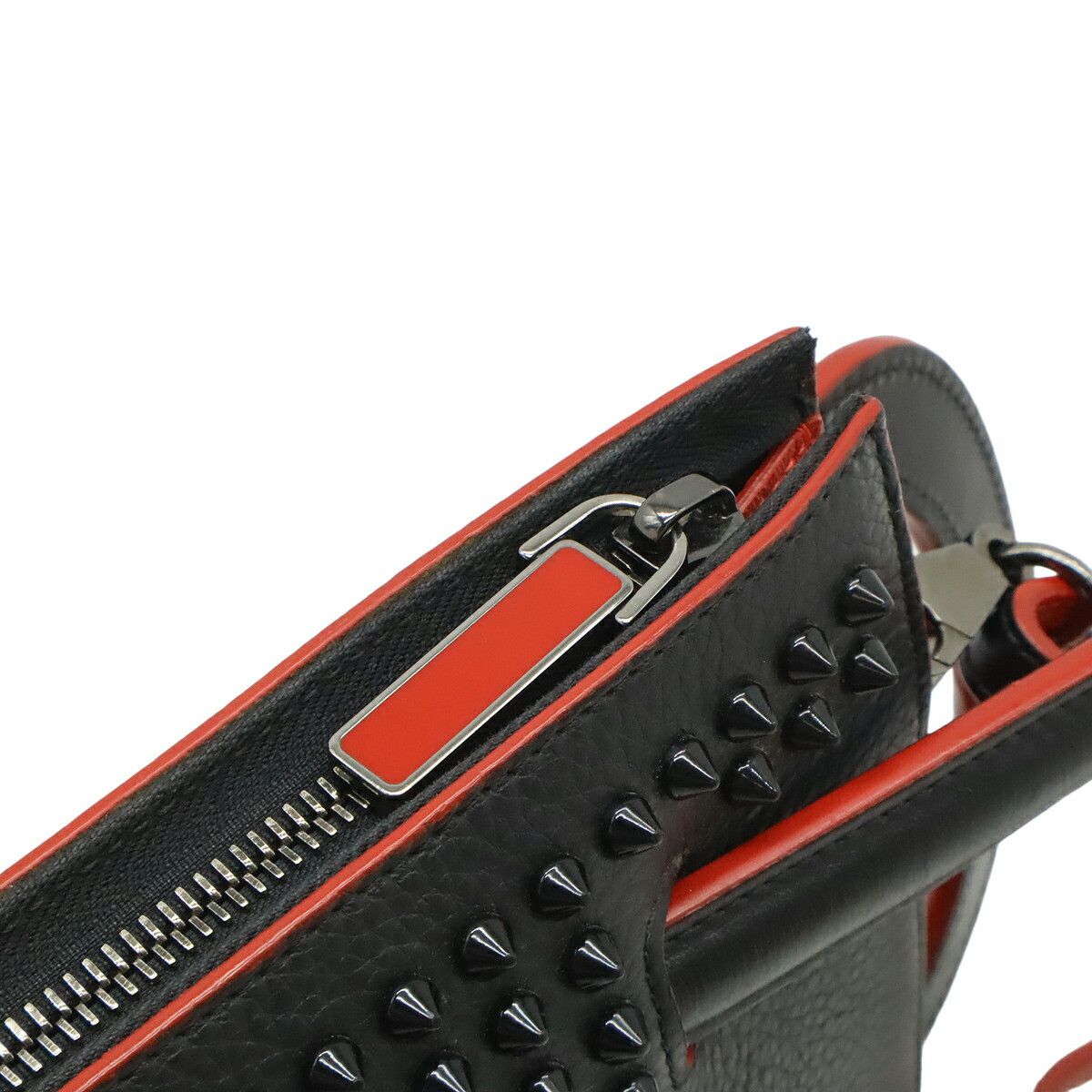 Christian Louboutin Christian Louboutin Christian Louboutin TRIC TRAC Small Leather 3way Handbag Leather Shoulder Bag 1165005 DUTY FREE for USA Size ONE SIZE - 5 Thumbnail