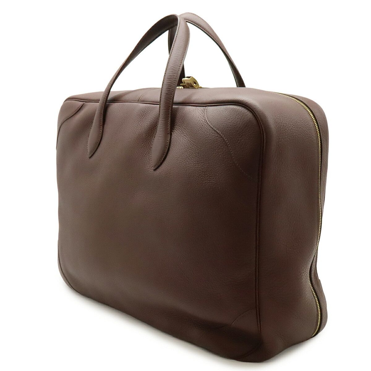 Hermes Hermes Hermes Victoria50 Taurillon Clemence Boston Bag Leather Travel Bag Stamp C (1999) DUTY FREE for USA Size ONE SIZE - 2 Thumbnail