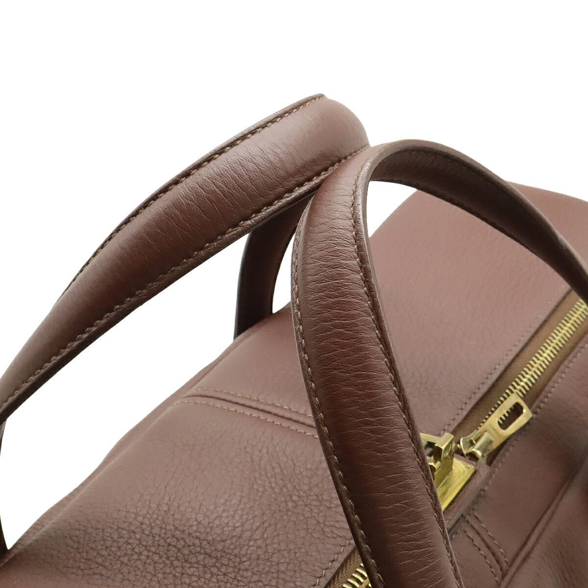 Hermes Hermes Hermes Victoria50 Taurillon Clemence Boston Bag Leather Travel Bag Stamp C (1999) DUTY FREE for USA Size ONE SIZE - 4 Thumbnail