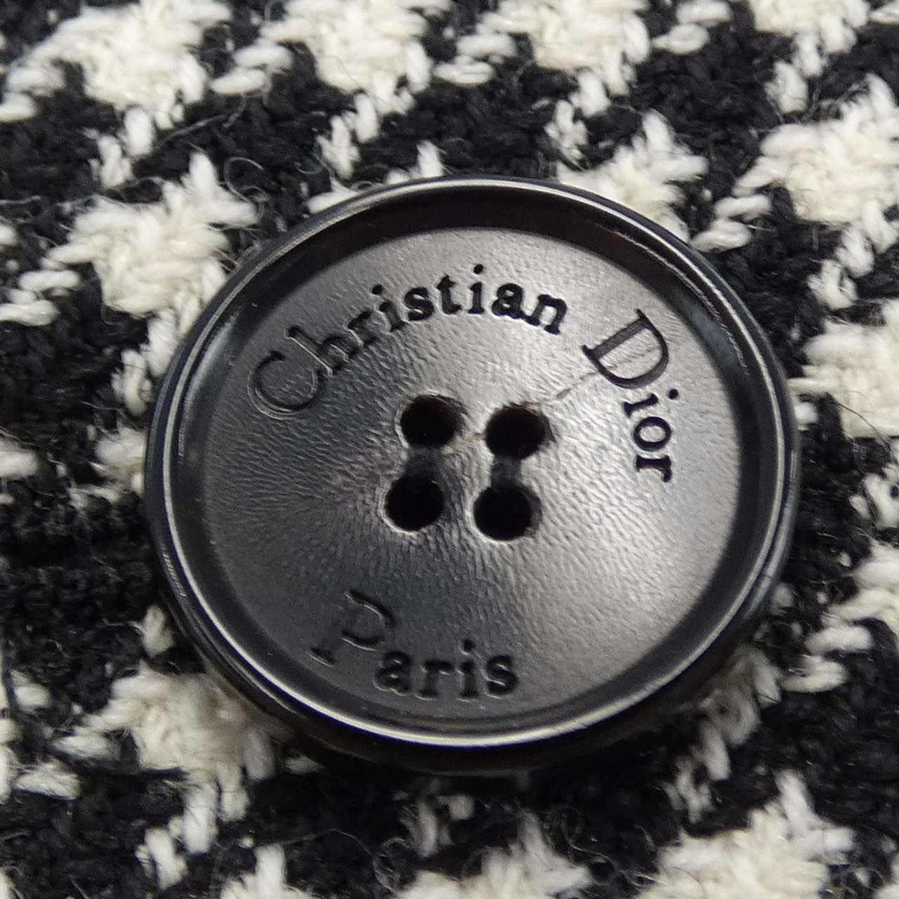 Dior Dior Christian Dior Wool Jacket Textile Outerwear 251V19A1258 DUTY FREE for USA Size ONE SIZE - 8 Thumbnail