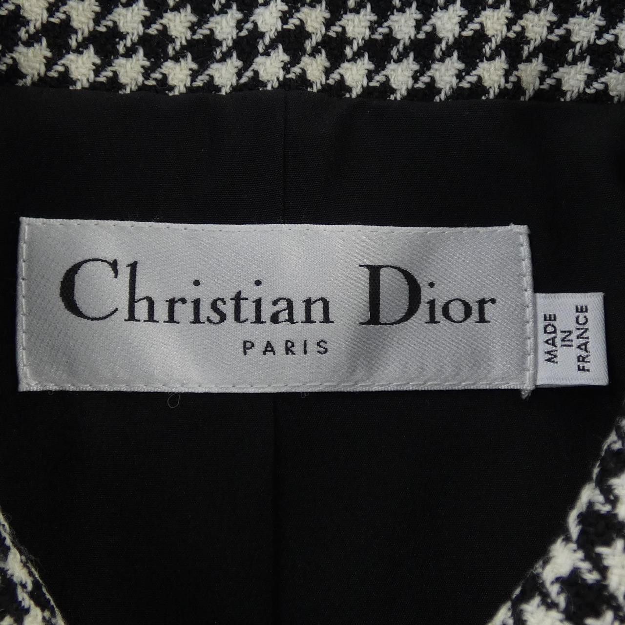 Dior Dior Christian Dior Wool Jacket Textile Outerwear 251V19A1258 DUTY FREE for USA Size ONE SIZE - 4 Thumbnail