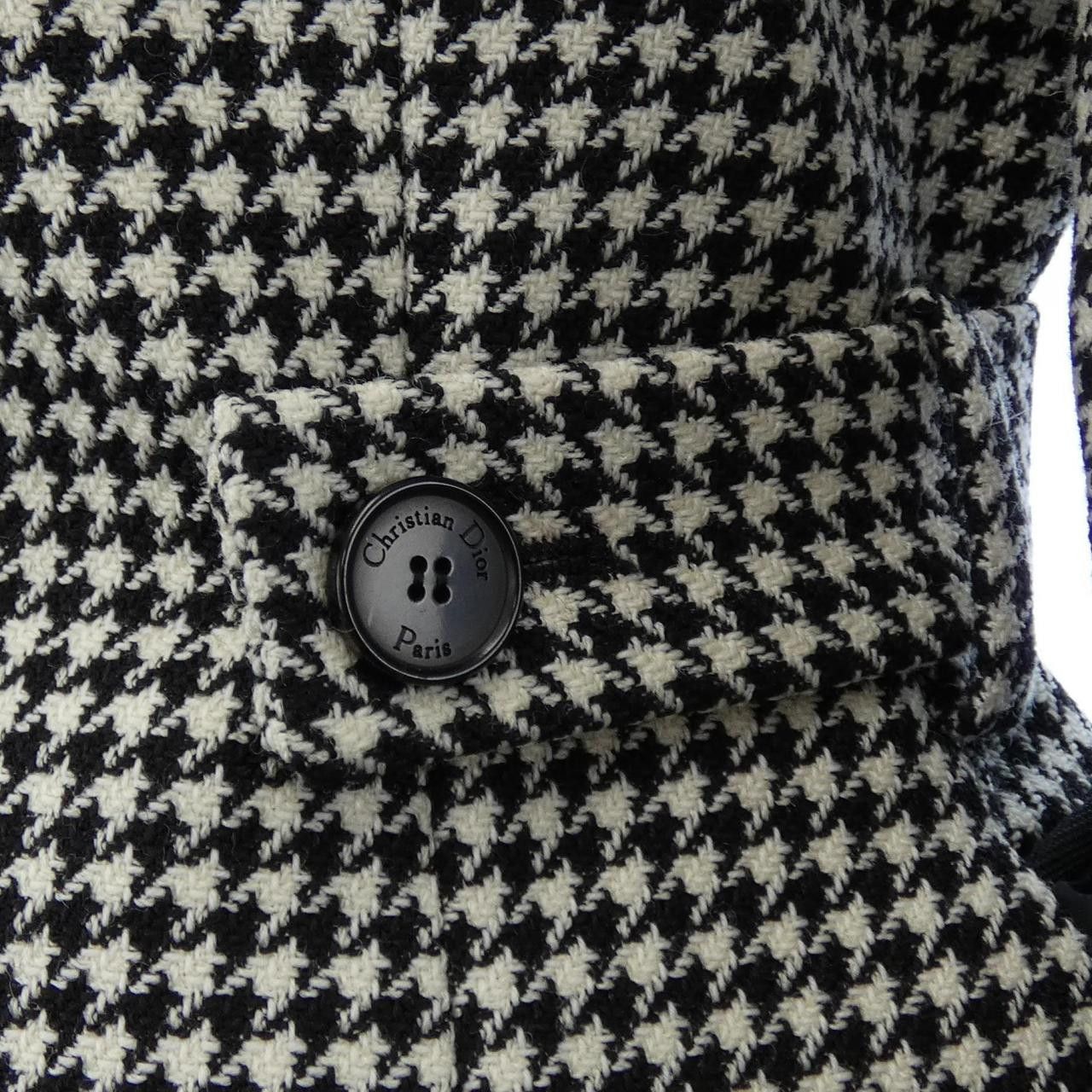 Dior Dior Christian Dior Wool Jacket Textile Outerwear 251V19A1258 DUTY FREE for USA Size ONE SIZE - 7 Thumbnail