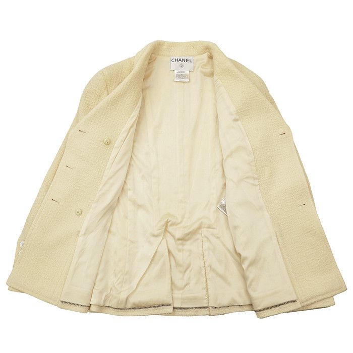 Chanel Chanel Chanel Tweed Jacket Skirt Set Textile Suits 98A P12136 DUTY FREE for USA Size ONE SIZE - 6 Thumbnail