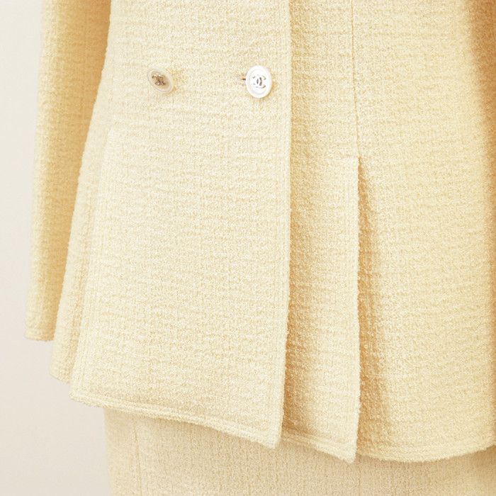 Chanel Chanel Chanel Tweed Jacket Skirt Set Textile Suits 98A P12136 DUTY FREE for USA Size ONE SIZE - 12 Thumbnail