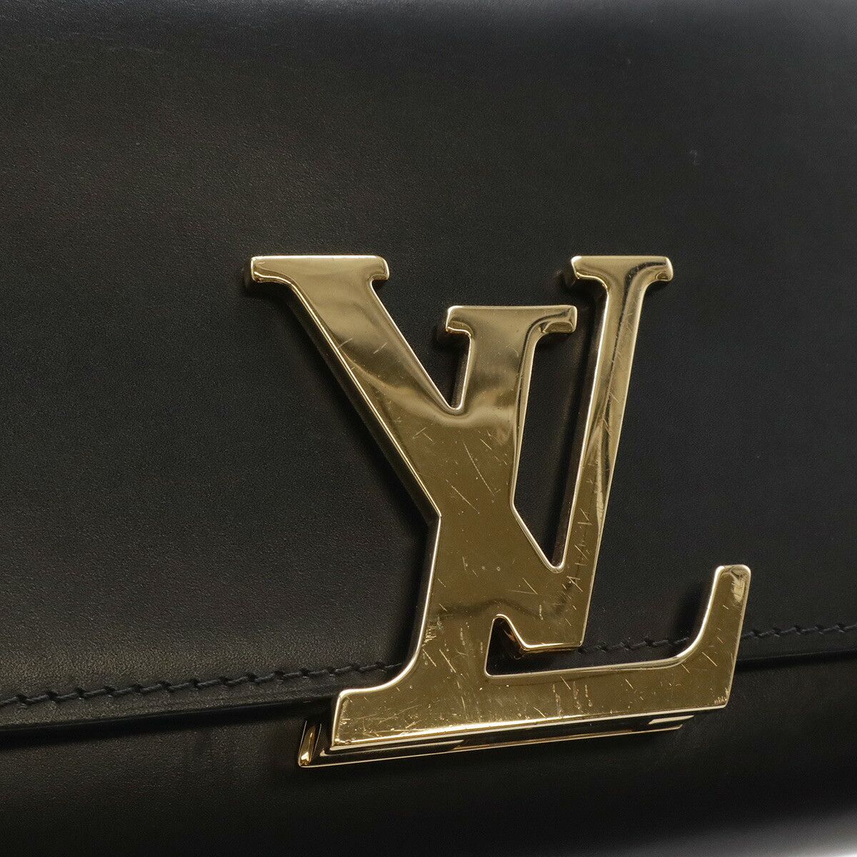 Louis Vuitton Louis Vuitton Louis Vuitton Pochette Louise MM Leather Shoulder Bag Leather Crossbody Bag M51033 DUTY FREE for USA Size ONE SIZE - 4 Thumbnail