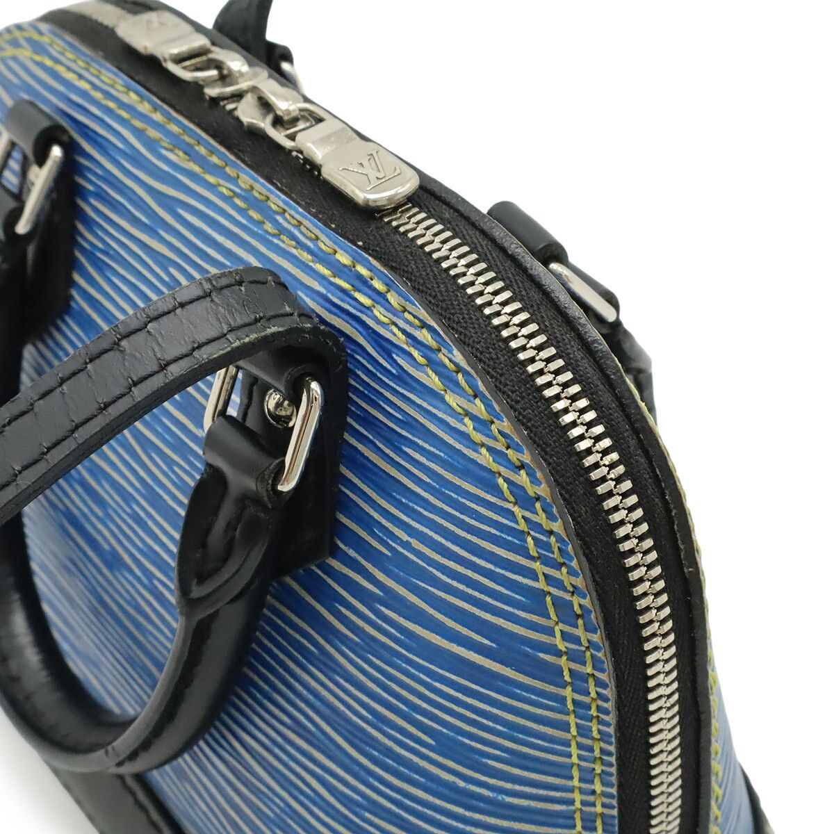 Louis Vuitton Louis Vuitton Louis Vuitton Nano Alma Epi Denim 2way bag Leather Shoulder Bag M41578 DUTY FREE for USA Size ONE SIZE - 4 Thumbnail
