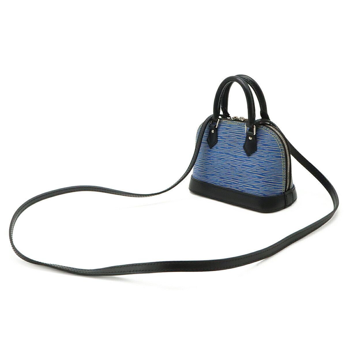 Louis Vuitton Louis Vuitton Louis Vuitton Nano Alma Epi Denim 2way bag Leather Shoulder Bag M41578 DUTY FREE for USA Size ONE SIZE - 2 Thumbnail