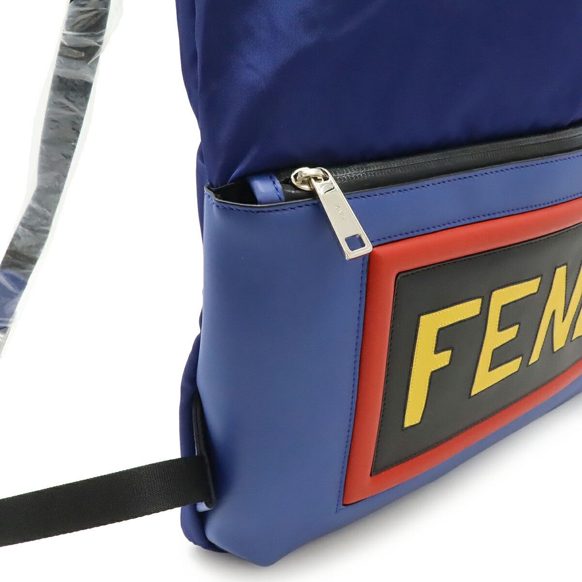 Fendi Fendi Fendi Logo Drawstring Backpack Textile Backpack 7VZ034 DUTY FREE for USA Size ONE SIZE - 8 Thumbnail