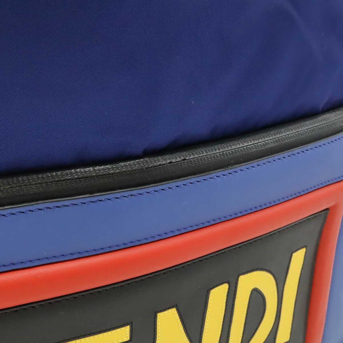 Fendi Fendi Fendi Logo Drawstring Backpack Textile Backpack 7VZ034 DUTY FREE for USA Size ONE SIZE - 9 Thumbnail