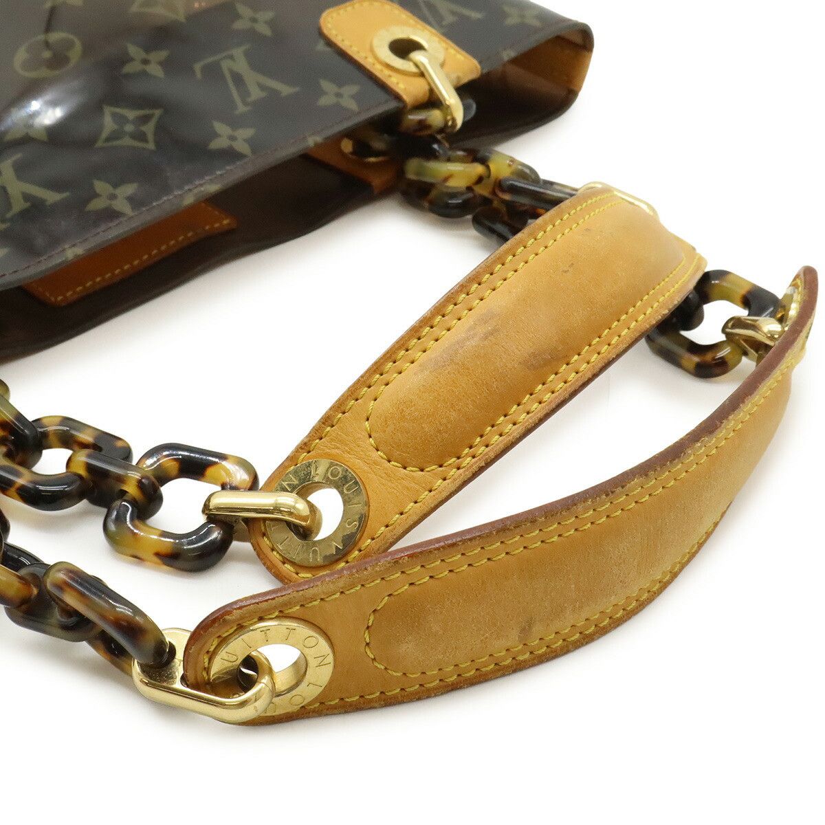 Louis Vuitton Louis Vuitton Louis Vuitton Monogram Vinyl Tote Bag Plastic / Synthetic Tote Bag M92501 DUTY FREE for USA Size ONE SIZE - 5 Thumbnail