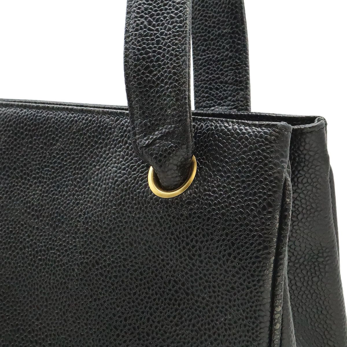 Chanel Chanel Chanel Caviar Leather Tote Bag Leather Shoulder Bag DUTY FREE for USA Size ONE SIZE - 7 Thumbnail