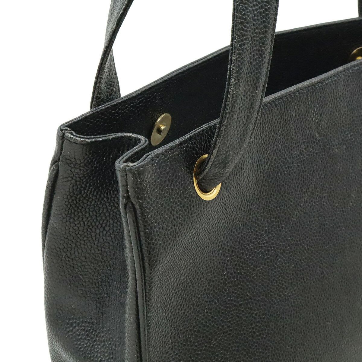 Chanel Chanel Chanel Caviar Leather Tote Bag Leather Shoulder Bag DUTY FREE for USA Size ONE SIZE - 4 Thumbnail