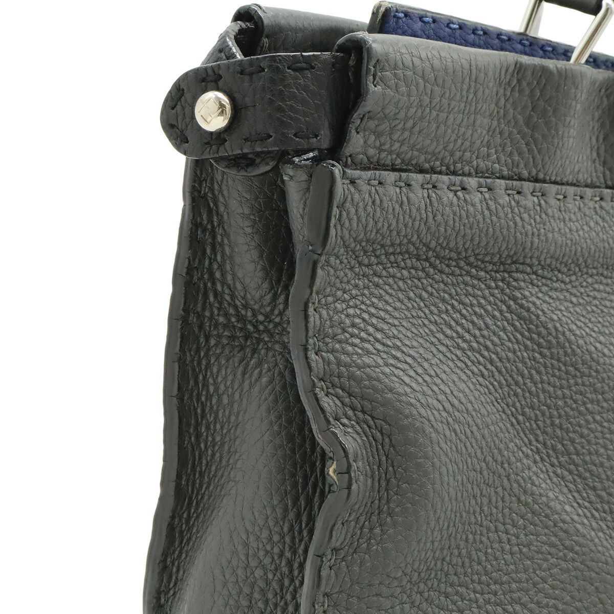 Fendi Fendi Fendi Selleria Leather Briefcase Leather Business Bag 7VA406 DUTY FREE for USA Size ONE SIZE - 8 Thumbnail