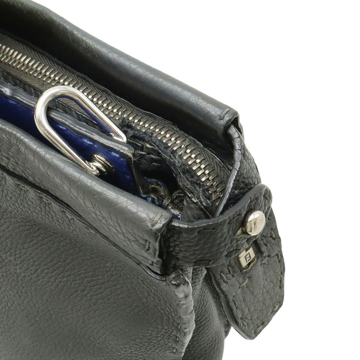 Fendi Fendi Fendi Selleria Leather Briefcase Leather Business Bag 7VA406 DUTY FREE for USA Size ONE SIZE - 7 Thumbnail