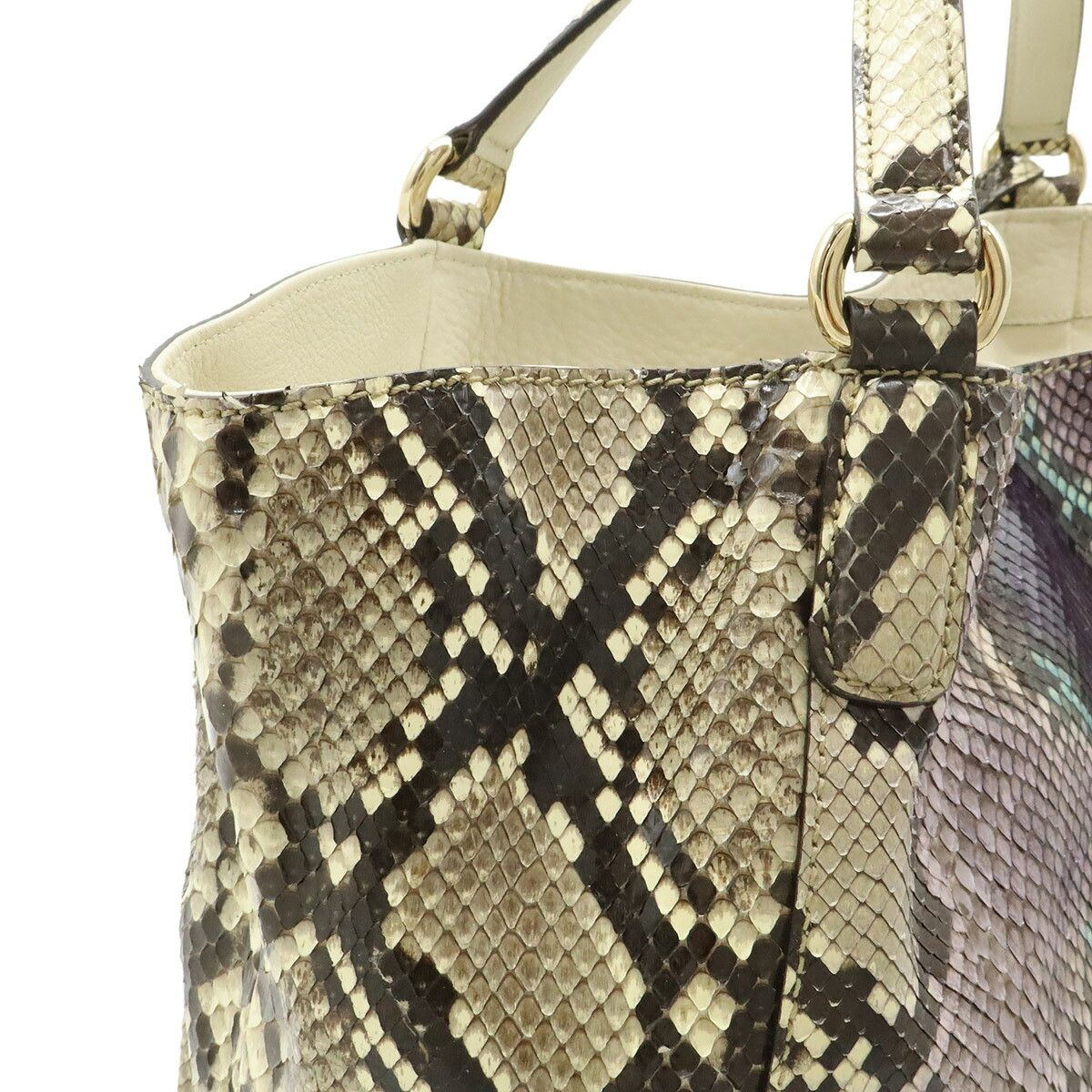 Gucci Gucci Gucci Soho Python Shoulder Bag Leather Tote Bag 282309 DUTY FREE for USA Size ONE SIZE - 8 Thumbnail