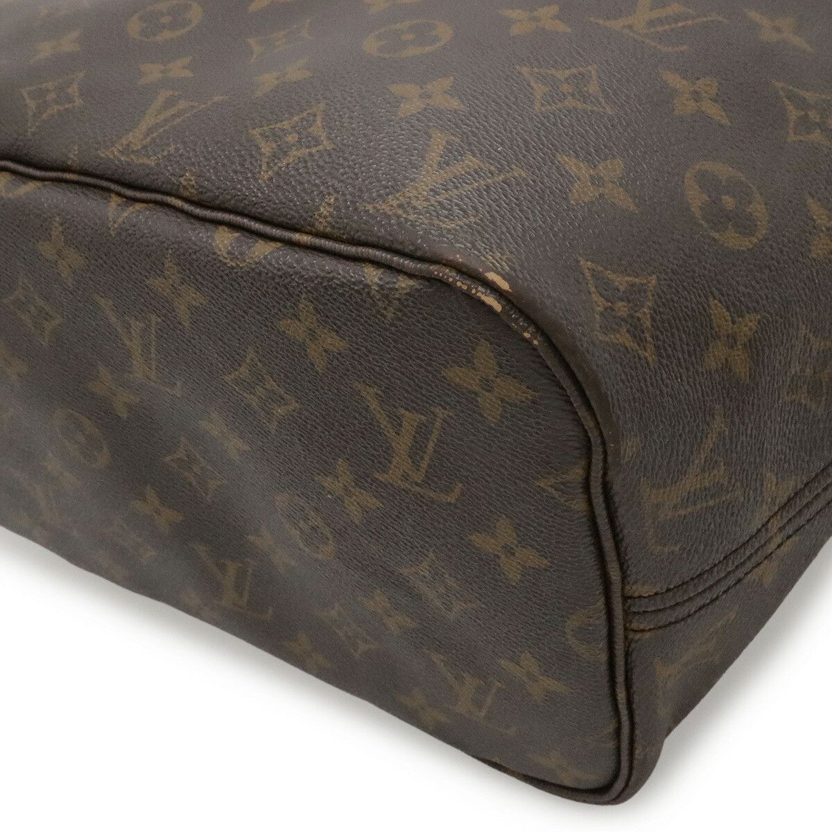 Louis Vuitton Louis Vuitton Louis Vuitton Neverfull Monogram Tote Bag Textile Tote Bag M40156 DUTY FREE for USA Size ONE SIZE - 3 Thumbnail