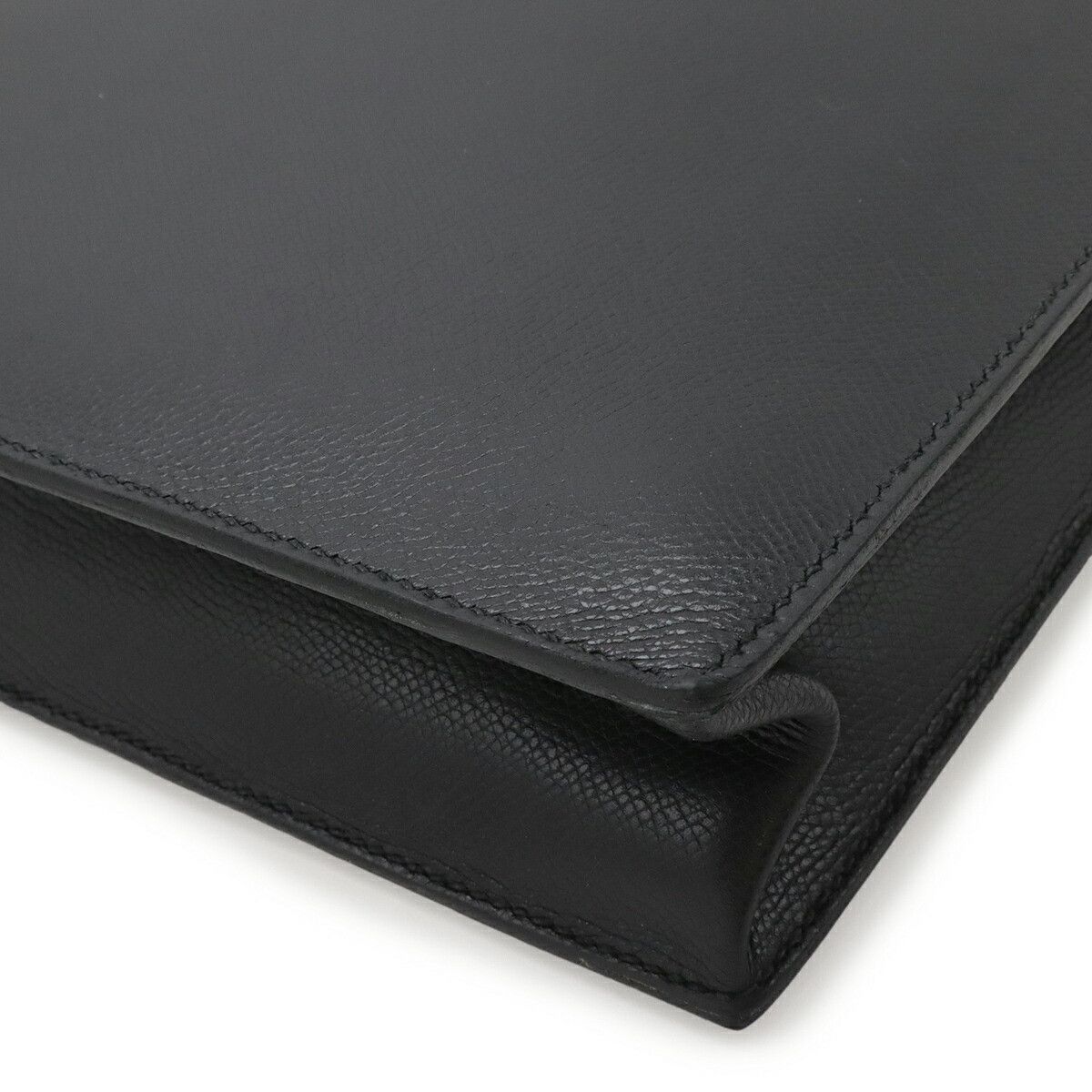 Hermes Hermes Hermes Teril Leather Briefcase Leather Business Bag Stamp H (2004) DUTY FREE for USA Size ONE SIZE - 3 Thumbnail