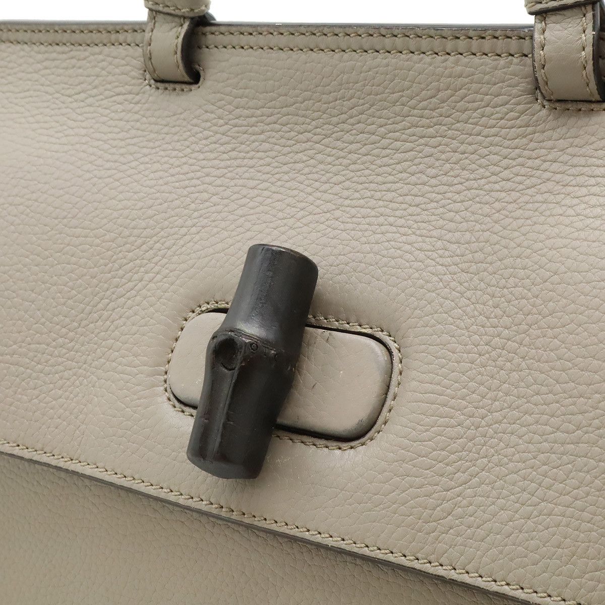 Gucci Gucci Gucci Bamboo Daily 2way bag Leather Shoulder Bag 392013 DUTY FREE for USA Size ONE SIZE - 9 Thumbnail