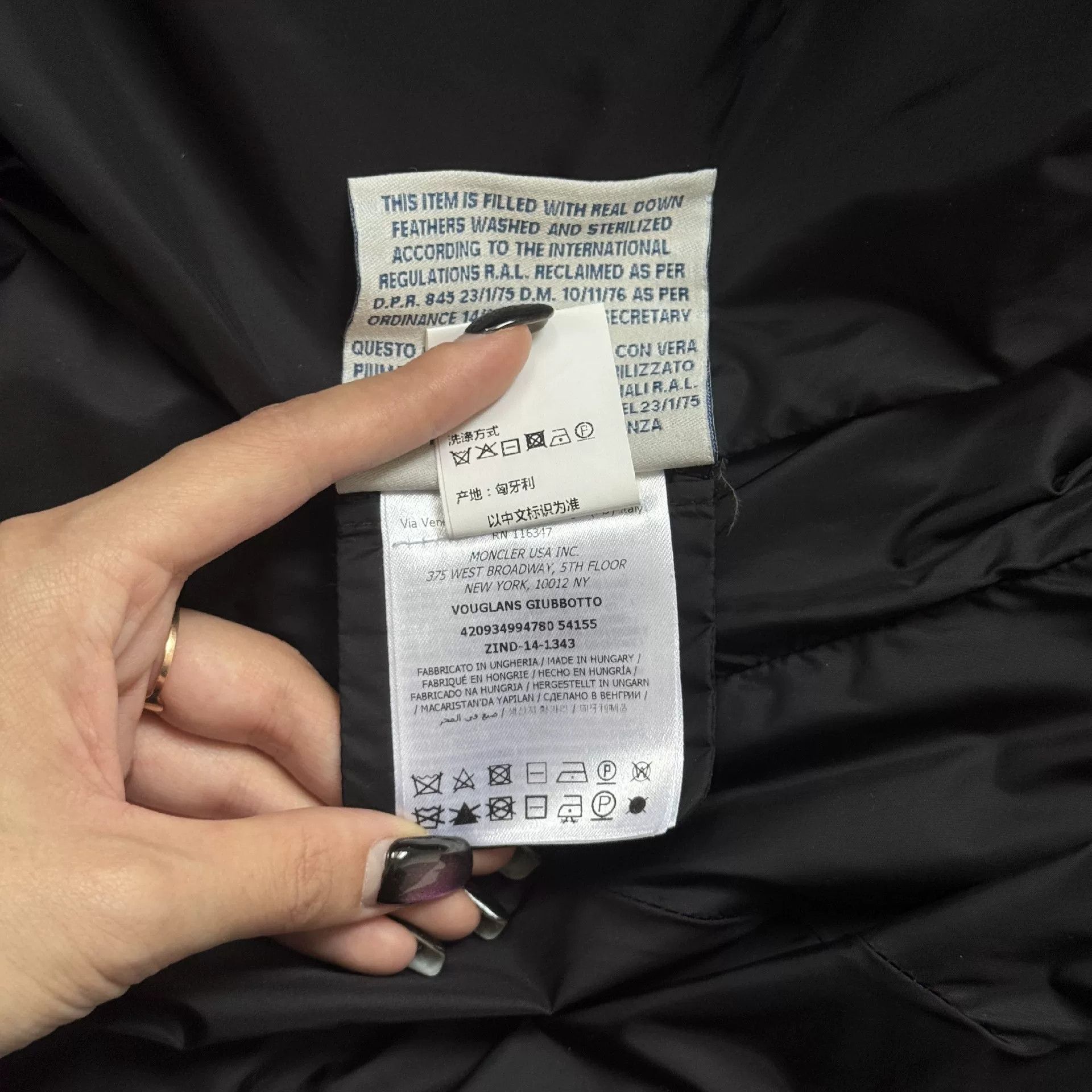 Moncler Moncler Down Down Jacket us_0 Women Size XS / US 0-2 / IT 36-38 - 5 Thumbnail
