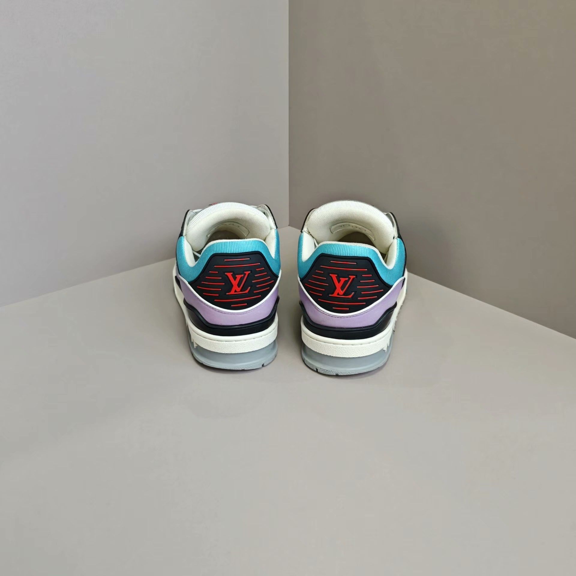 Louis Vuitton Louis Vuitton Training Purple Lowtop Sneakers 8 Men Size US 8 / EU 41 - 3 Thumbnail