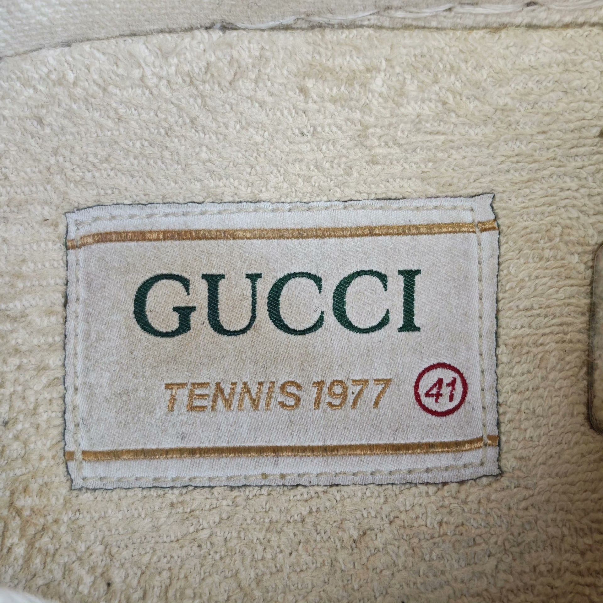 Gucci Gucci Casual Embroidered Lowtop Sneakers 8 Men Size US 8 / EU 41 - 6 Thumbnail
