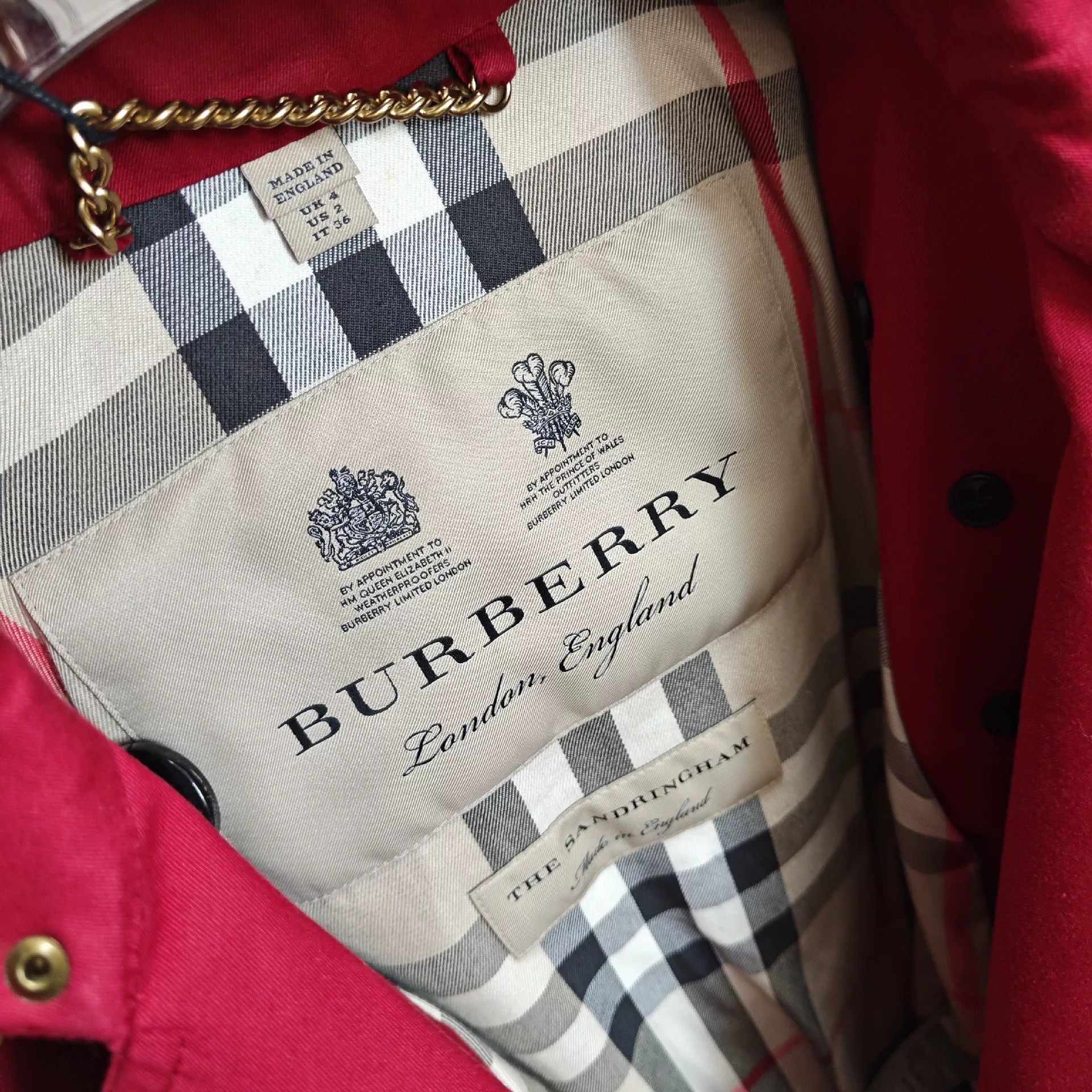 Burberry Burberry Coat us_4 Women Size S / US 4 / IT 40 - 3 Thumbnail