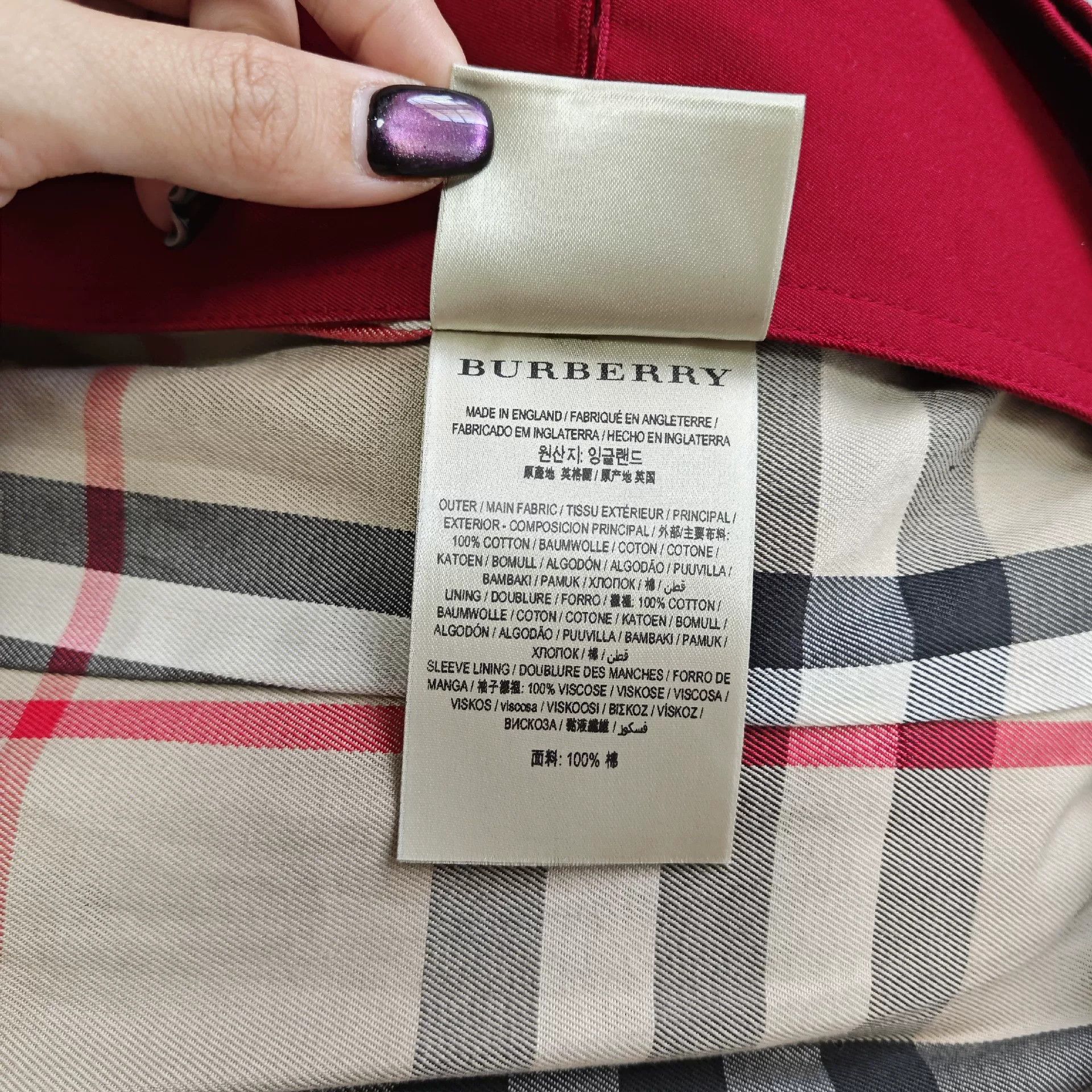 Burberry Burberry Coat us_4 Women Size S / US 4 / IT 40 - 7 Thumbnail