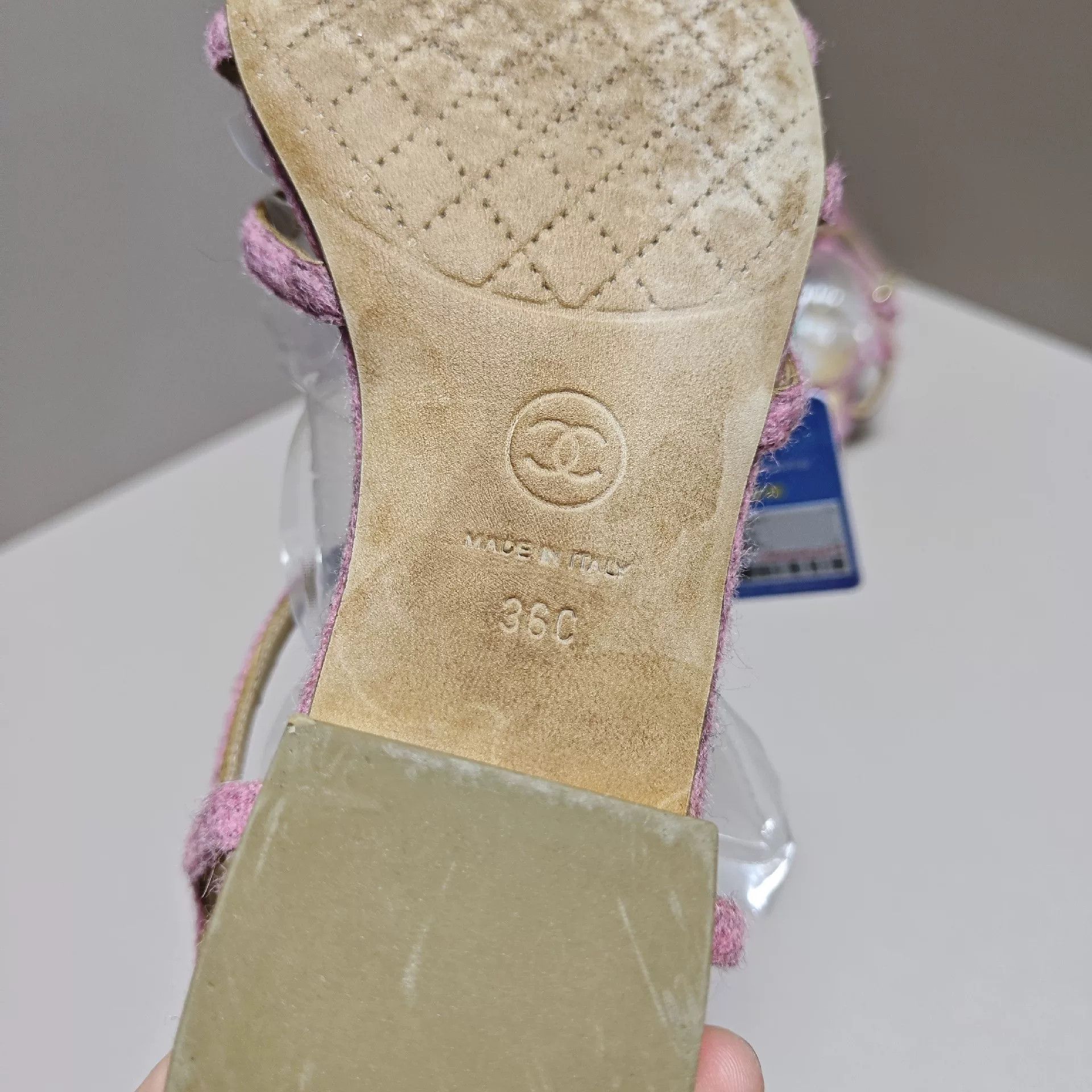Chanel Chanel Sandals us_6 Women Size US 6 / IT 36 - 6 Thumbnail