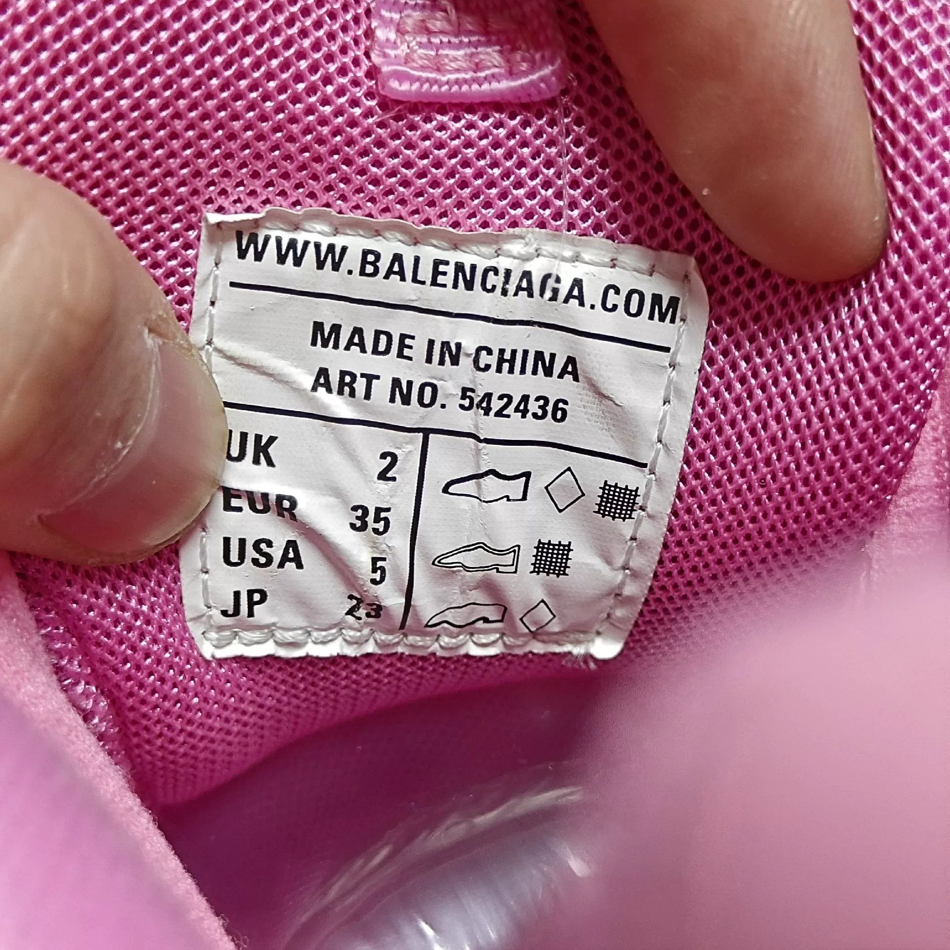 Balenciaga Balenciaga Lowtop Sneakers us_5 Women Size US 5 / IT 35 - 6 Thumbnail