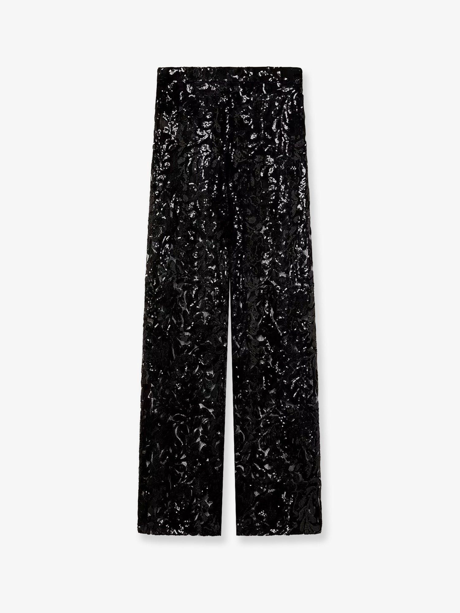 Golden Goose Onia Tulle Trousers With Sequins Size 26" / US 2 / IT 38 - 2 Thumbnail