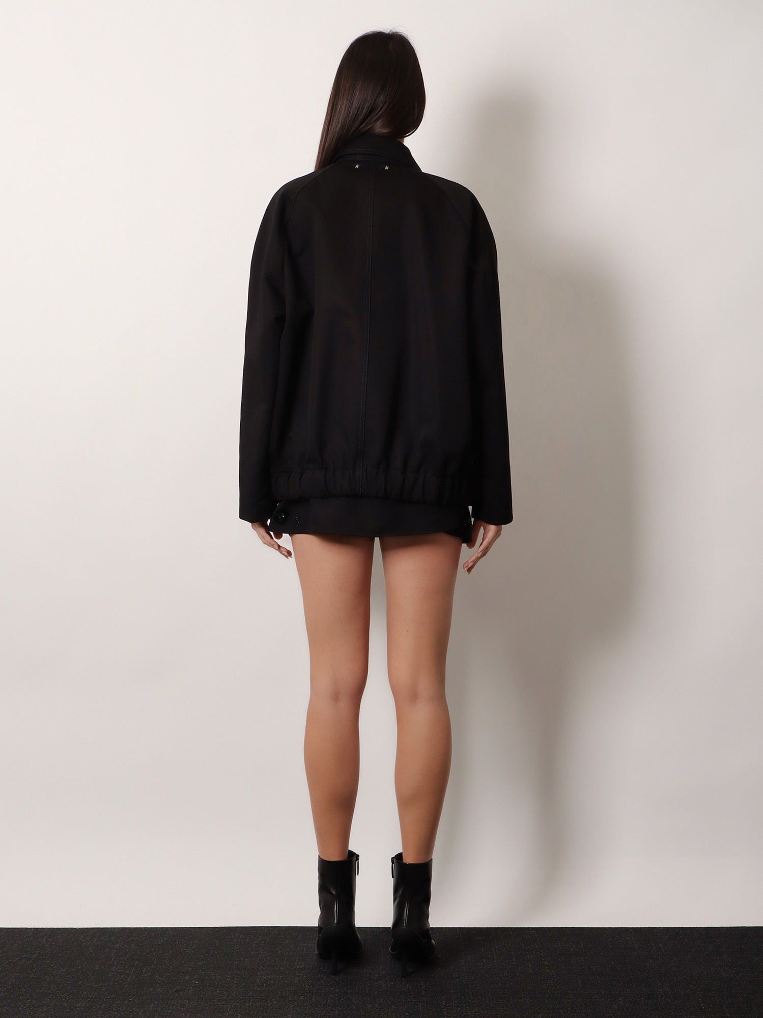 Golden Goose Black Denim Jacket With Floral Details In Sequins And Crystals Size XS / US 0-2 / IT 36-38 - 5 Thumbnail