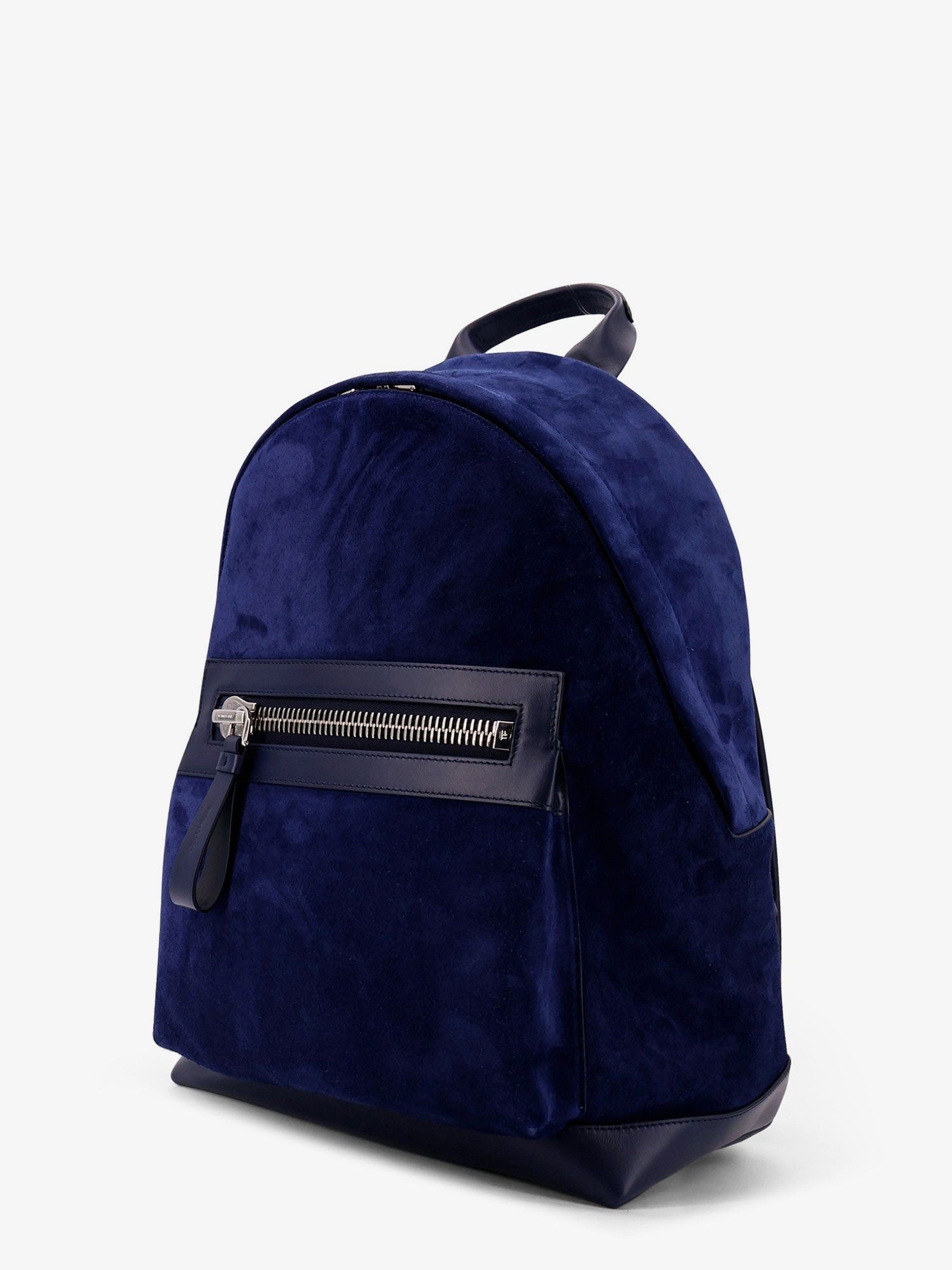 Tom Ford Suede Backpack With Maxi Zip On The Front Size ONE SIZE - 3 Thumbnail