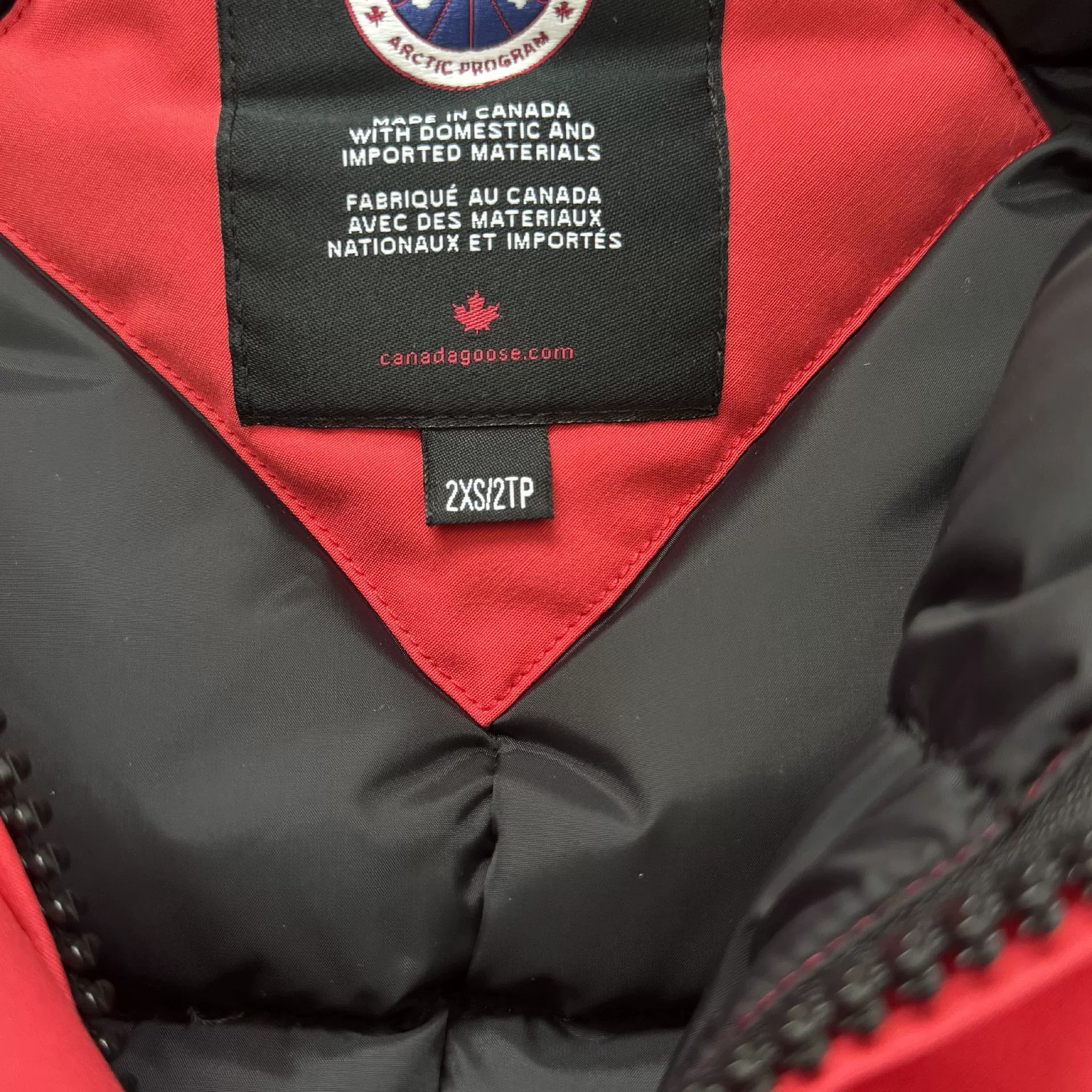 Canada Goose Canada Goose Red Heavy Coat xxs Men Size US XXS / EU 40 - 7 Thumbnail