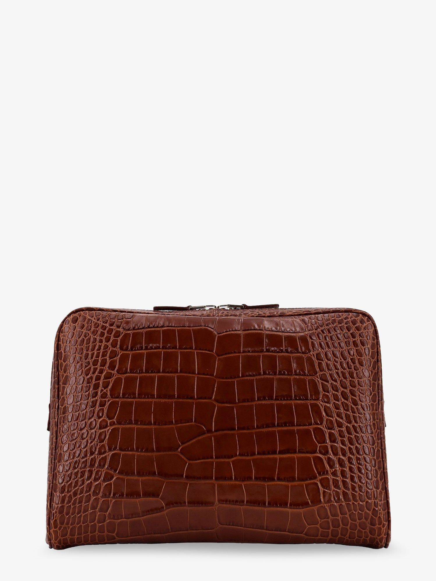 Tom Ford Croco Print Leather Laptop Pouch Size ONE SIZE - 2 Thumbnail