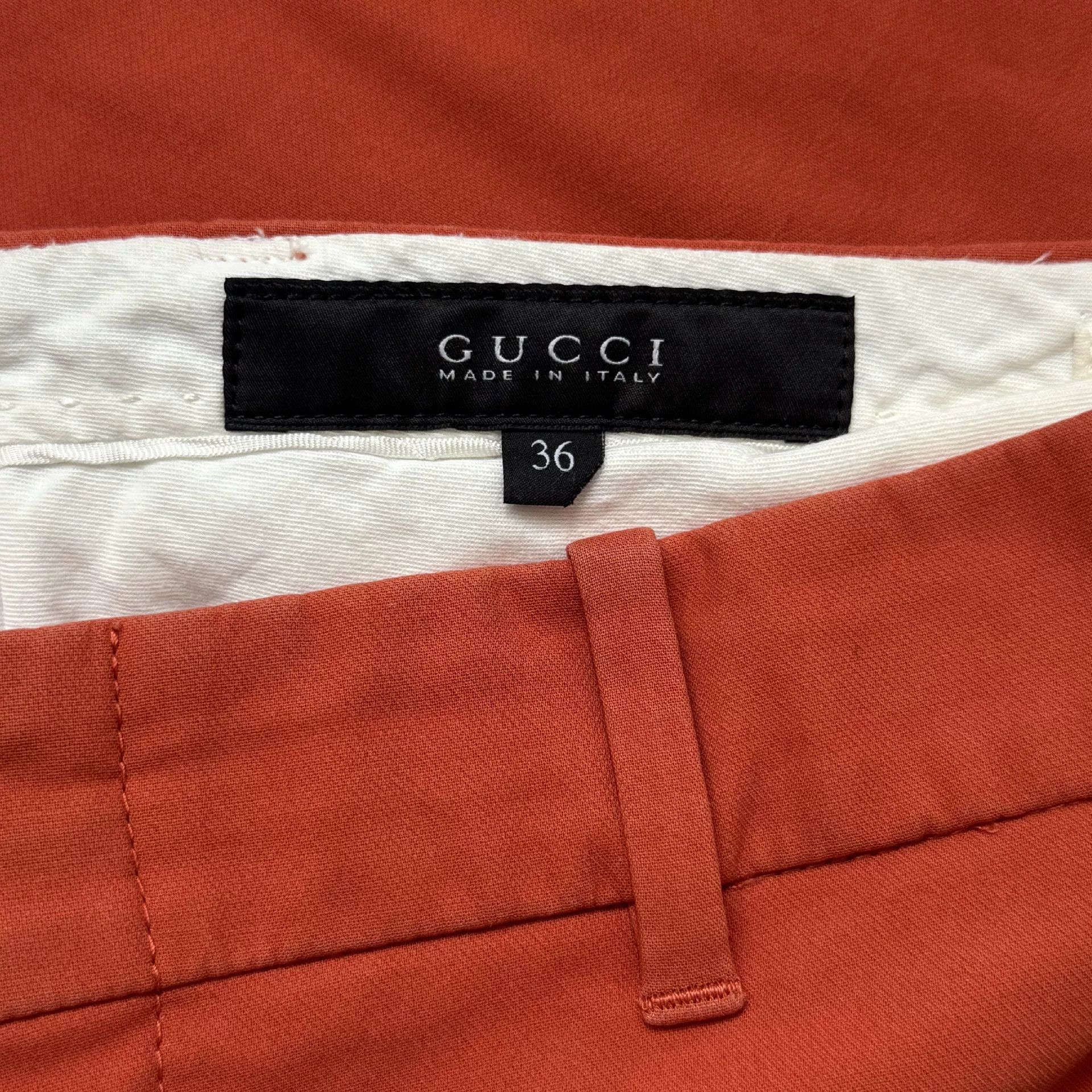 Gucci Gucci Casual Oversized Orange Pants 36 Women Size 36" / US 14 / IT 50 - 3 Thumbnail