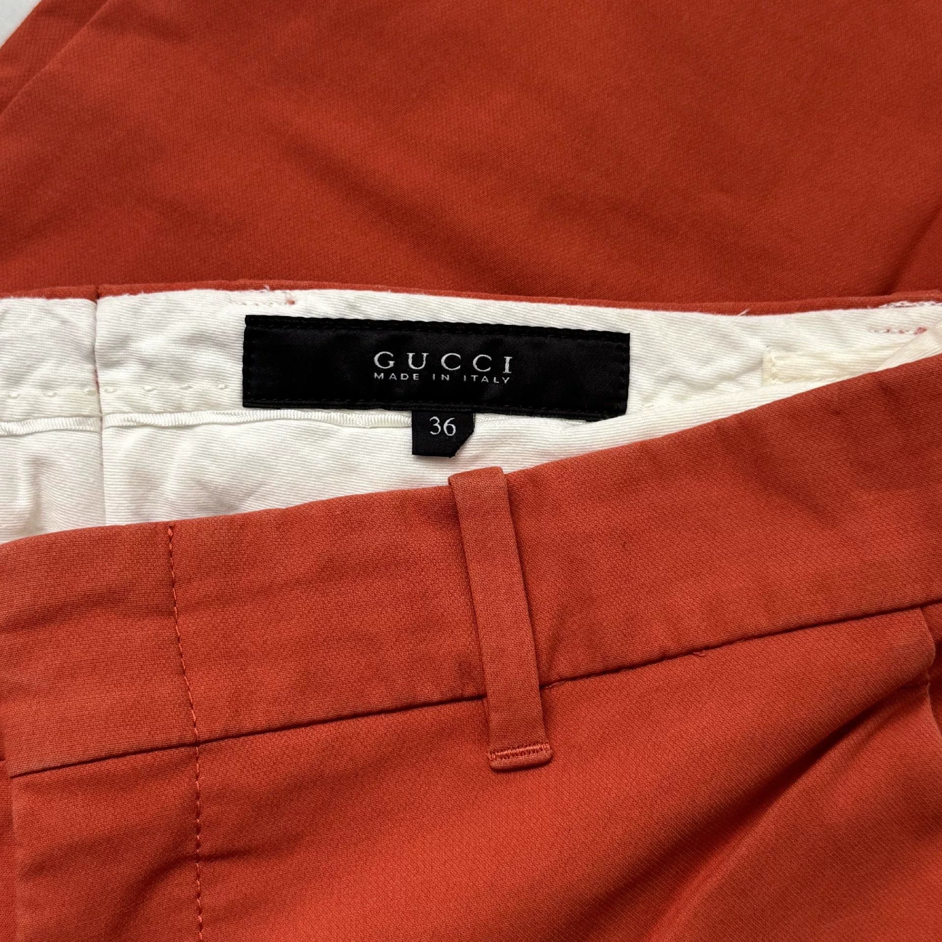 Gucci Gucci Casual Oversized Orange Pants 36 Women Size 36" / US 14 / IT 50 - 4 Thumbnail