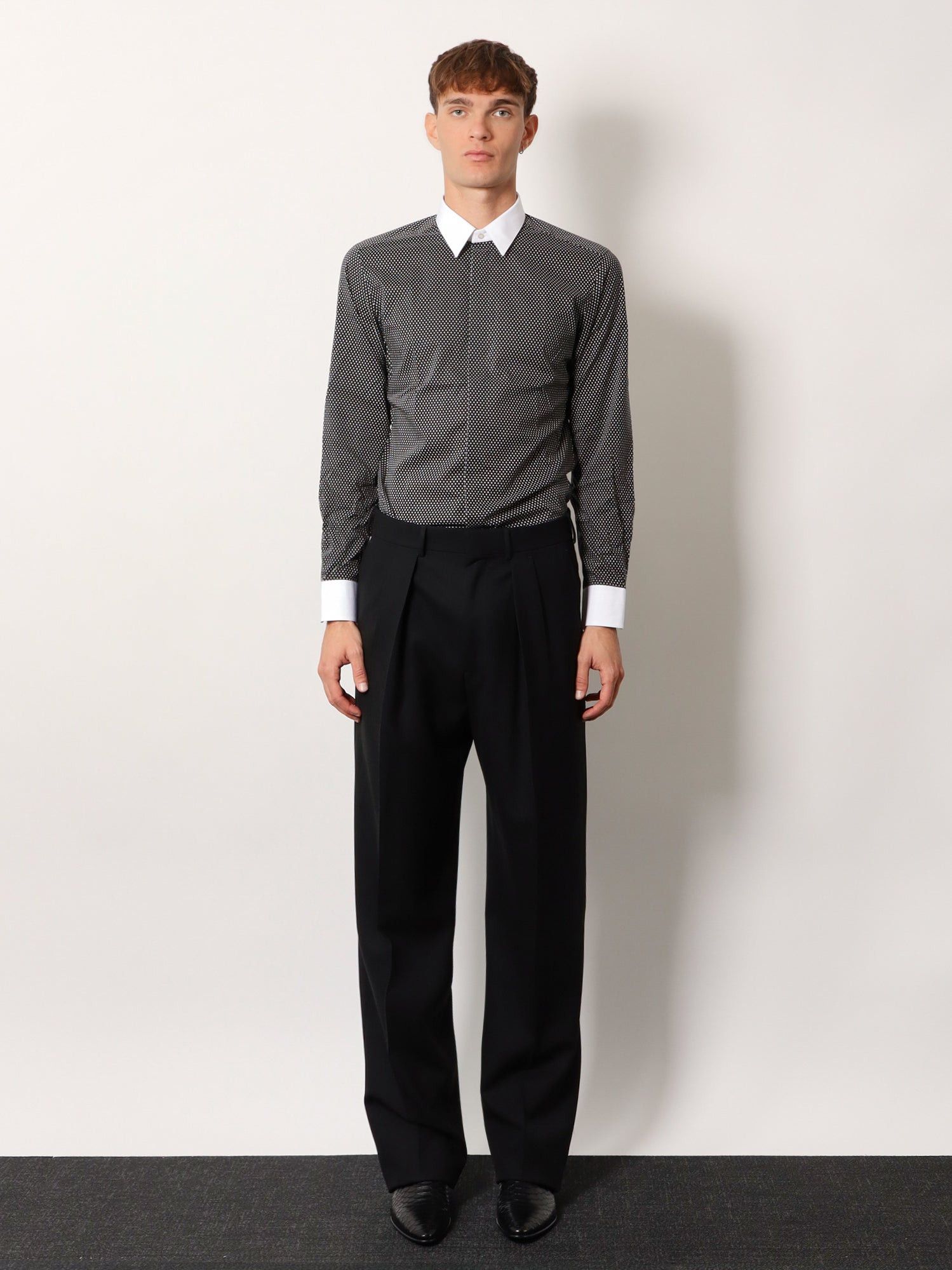 Tom Ford Microfantasy Cotton Shirt Size US XL / EU 56 / 4 - 4 Thumbnail