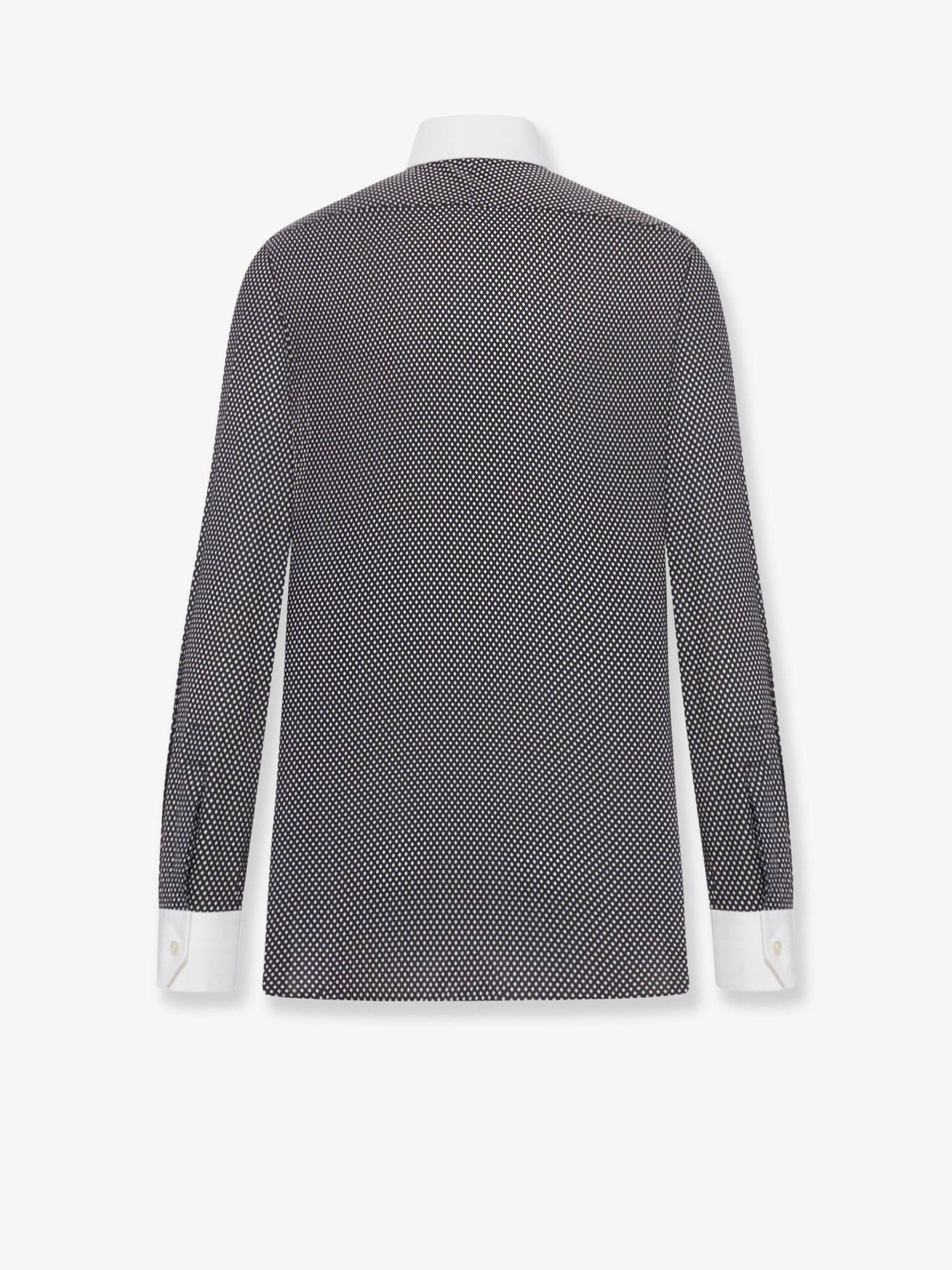 Tom Ford Microfantasy Cotton Shirt Size US XL / EU 56 / 4 - 2 Thumbnail