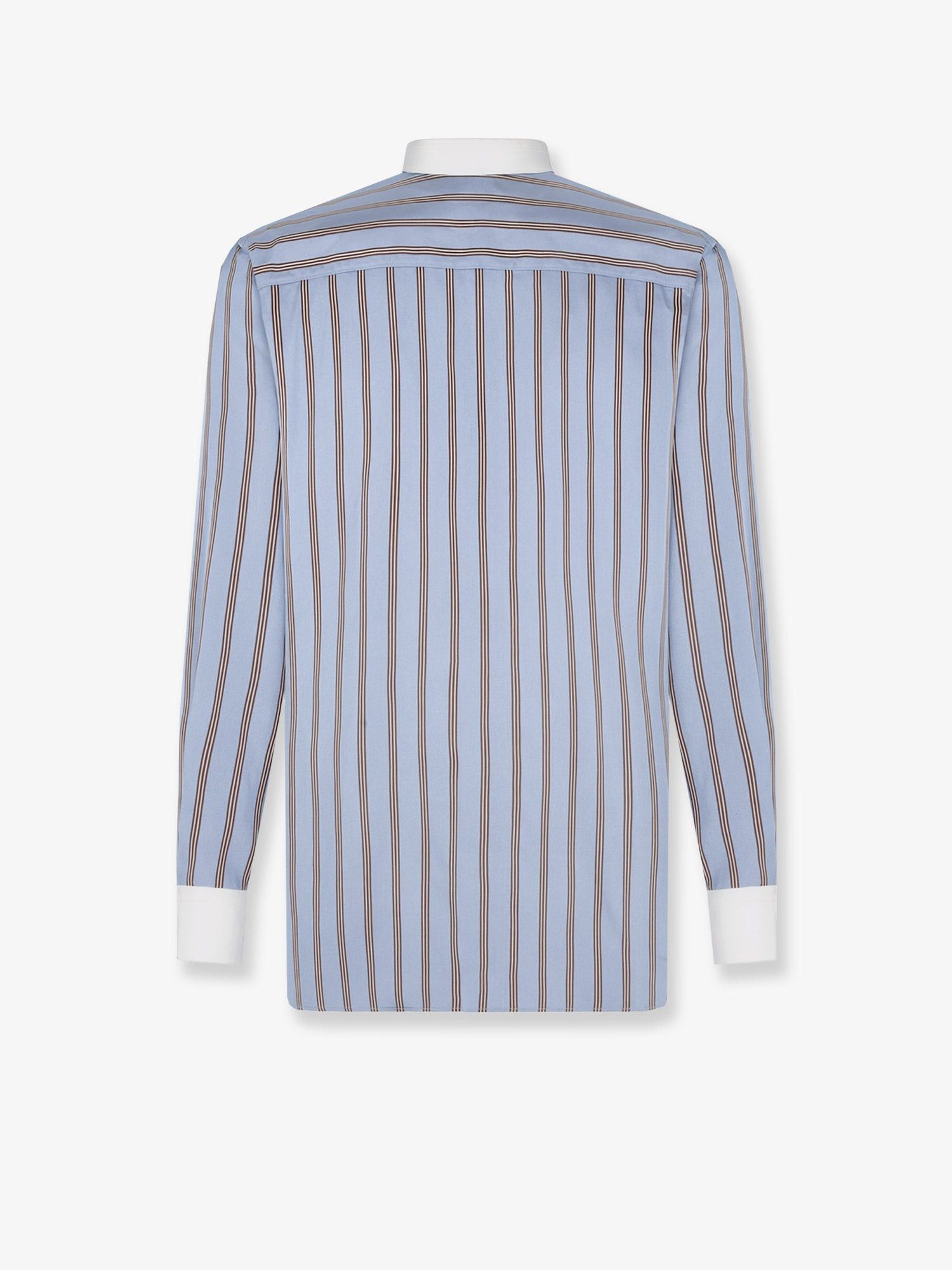 Tom Ford Striped Silk Shirt Size US M / EU 48-50 / 2 - 2 Thumbnail