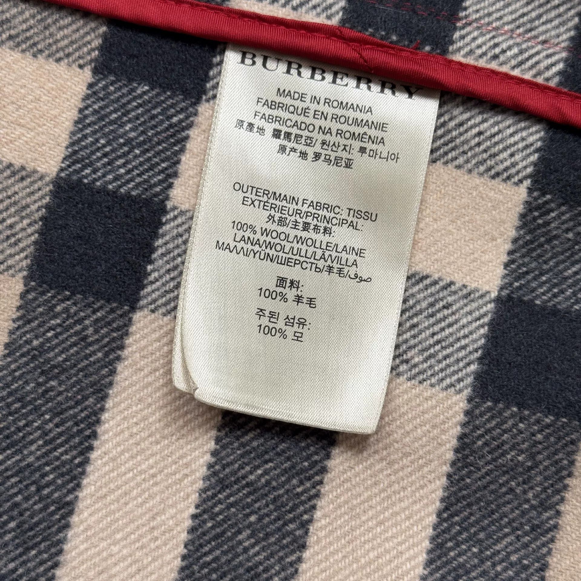 Burberry Burberry Wool Coat us_2 Women Size XS / US 0-2 / IT 36-38 - 4 Thumbnail