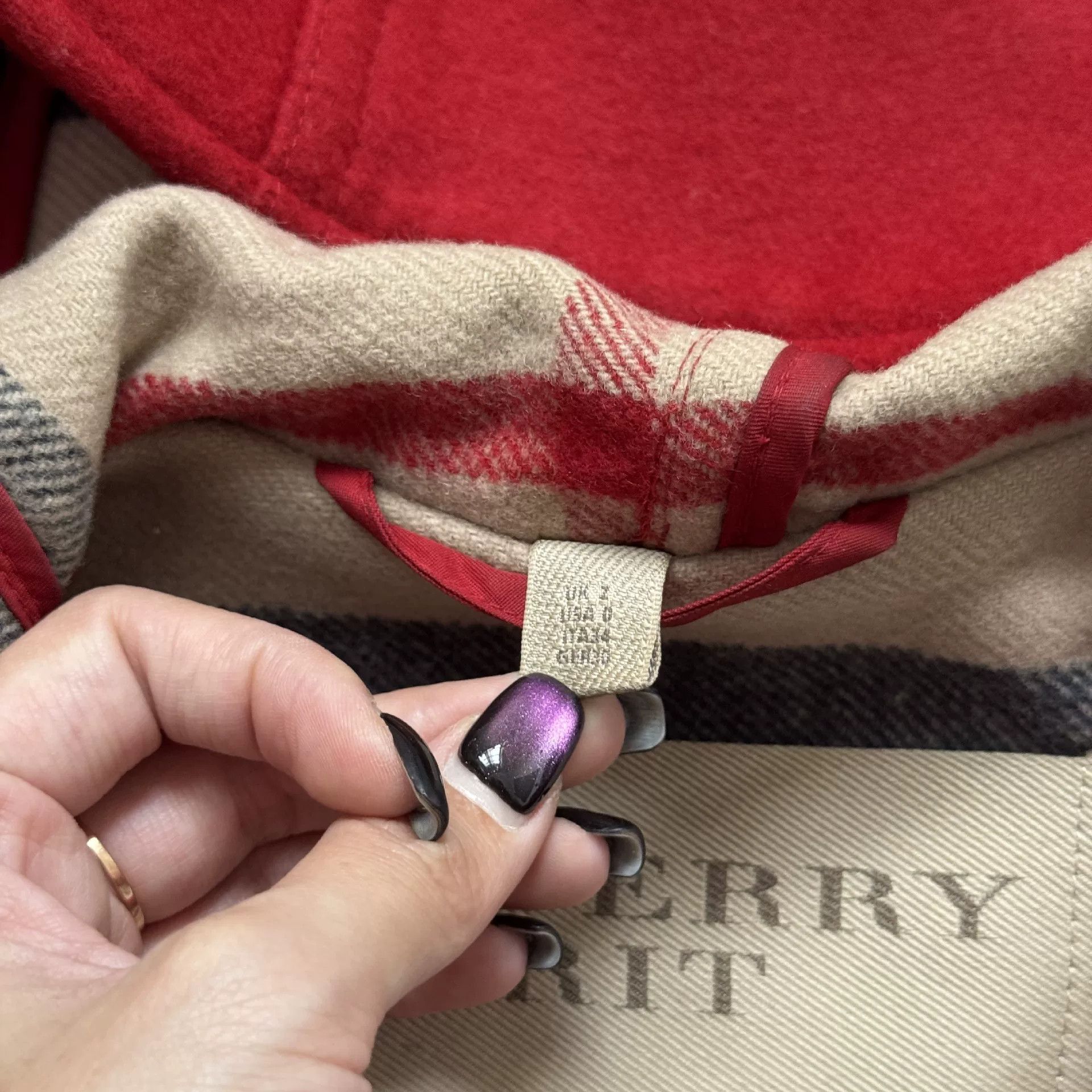 Burberry Burberry Wool Coat us_2 Women Size XS / US 0-2 / IT 36-38 - 6 Thumbnail