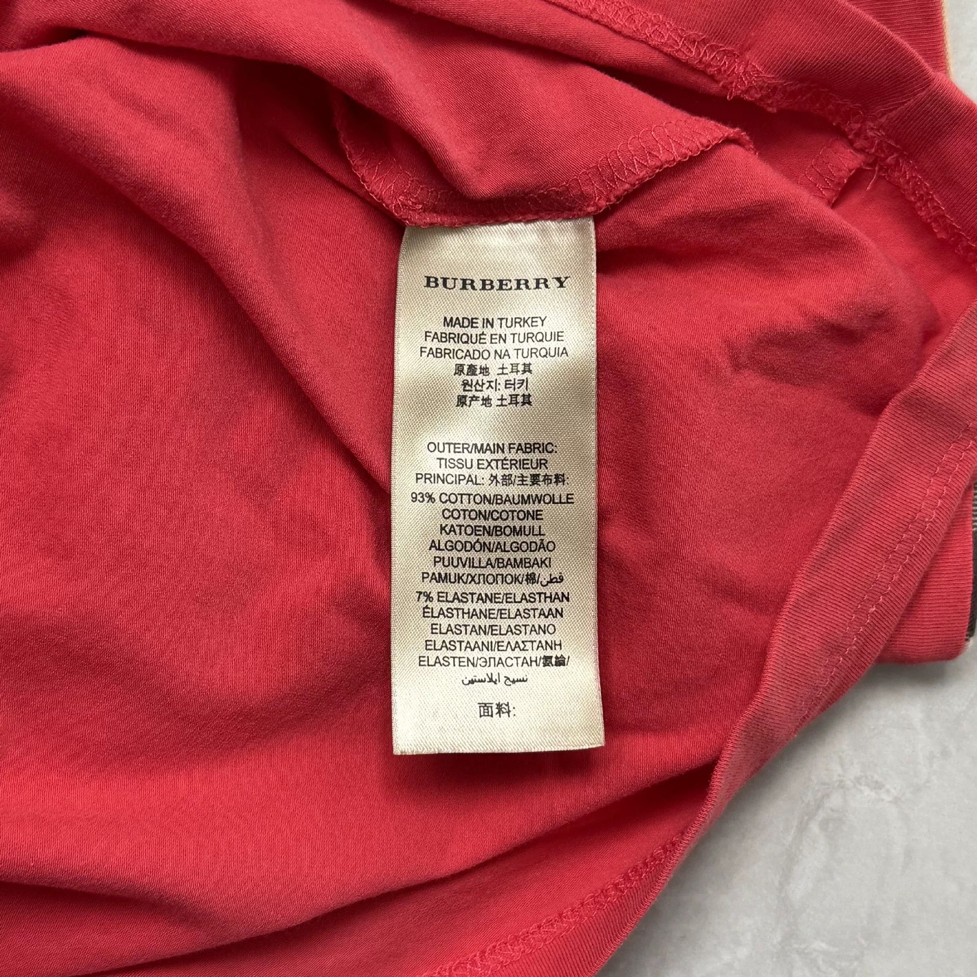 Burberry Burberry Plaid T-Shirt M Women Size M / US 6-8 / IT 42-44 - 4 Thumbnail