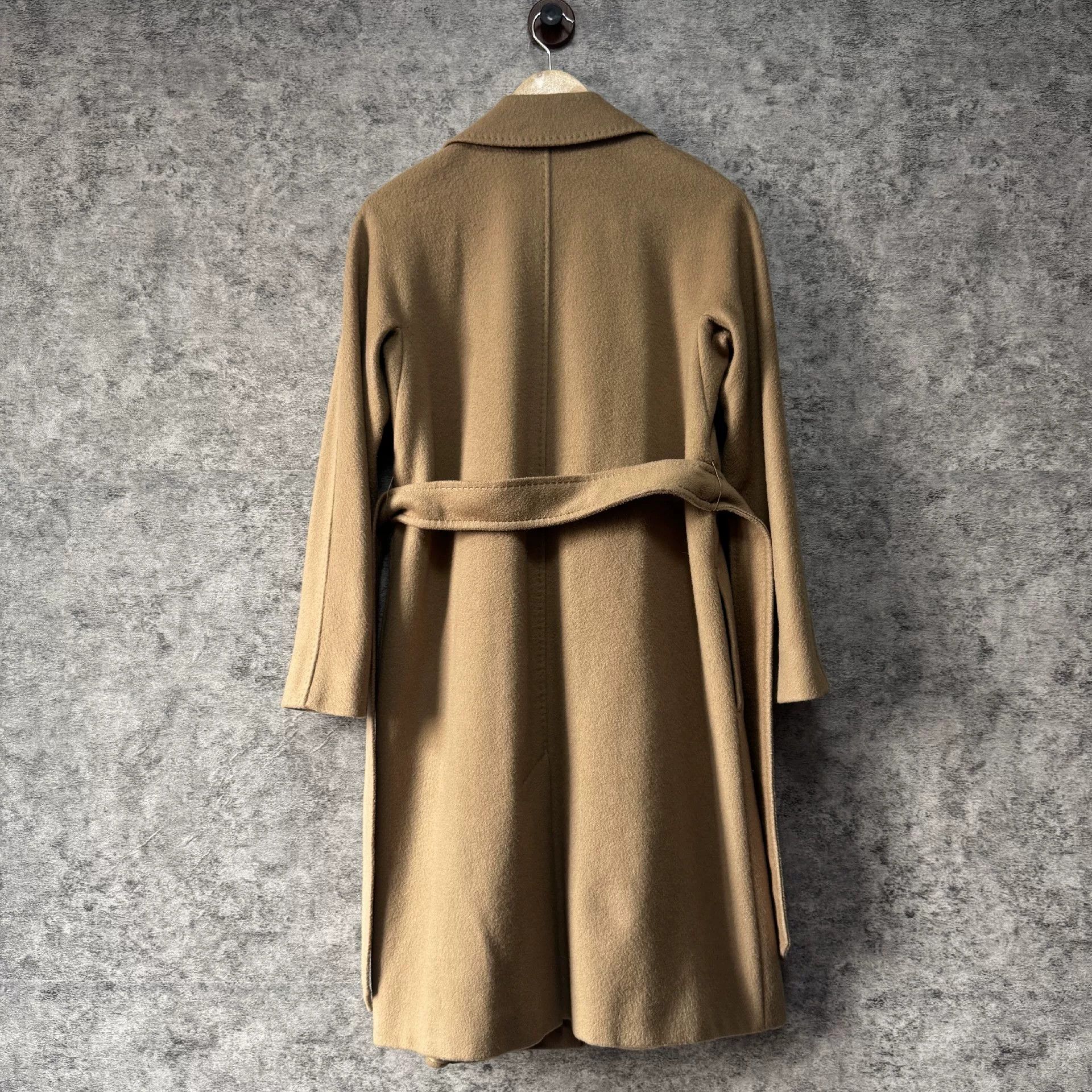 Max Mara Max Mara Wool Long Brown Coat it_36 Women Size XS / US 0-2 / IT 36-38 - 2 Thumbnail