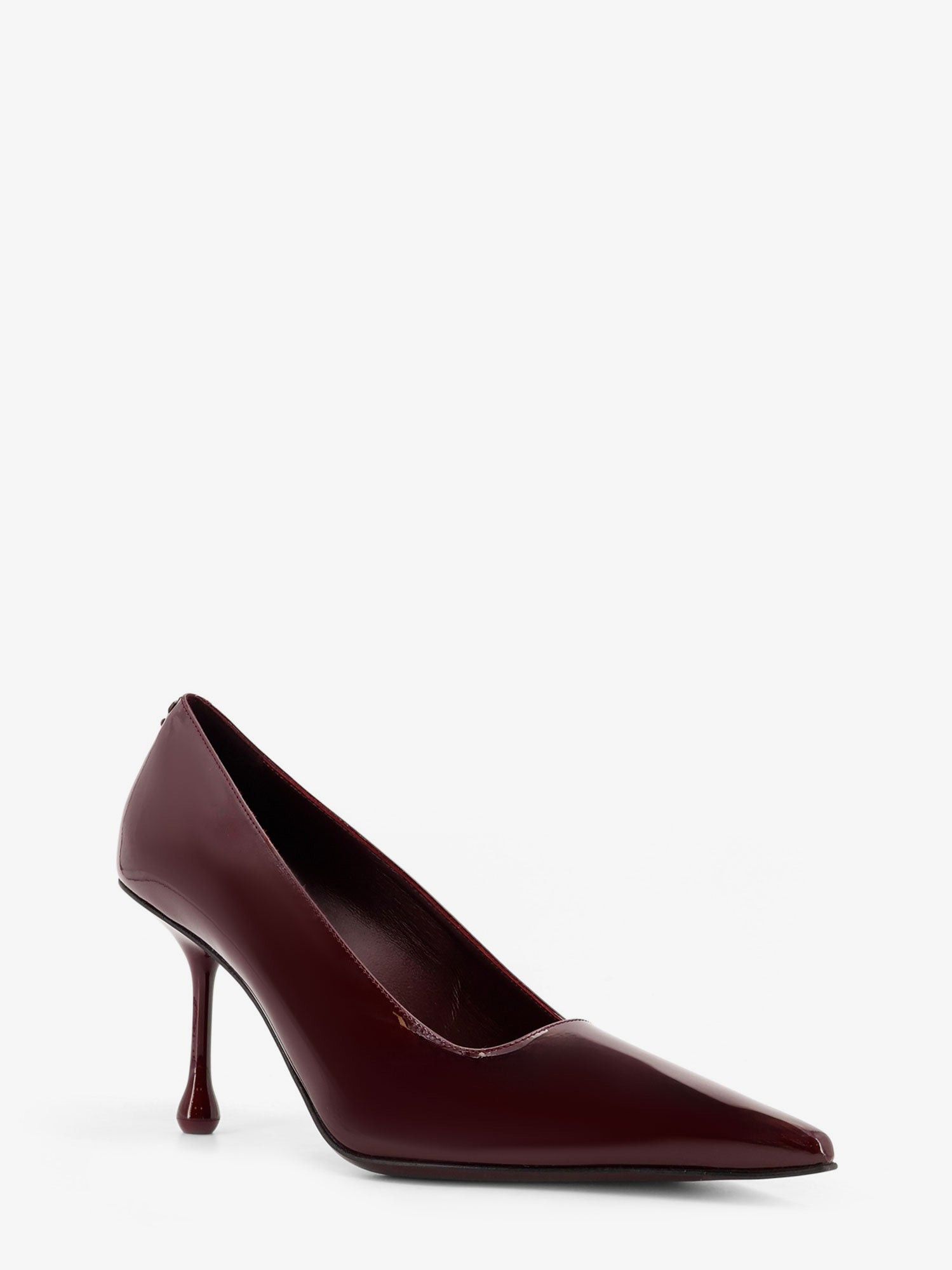 Jimmy Choo Ixia 80 Leather Pumps Size US 7 / IT 37 - 2 Thumbnail